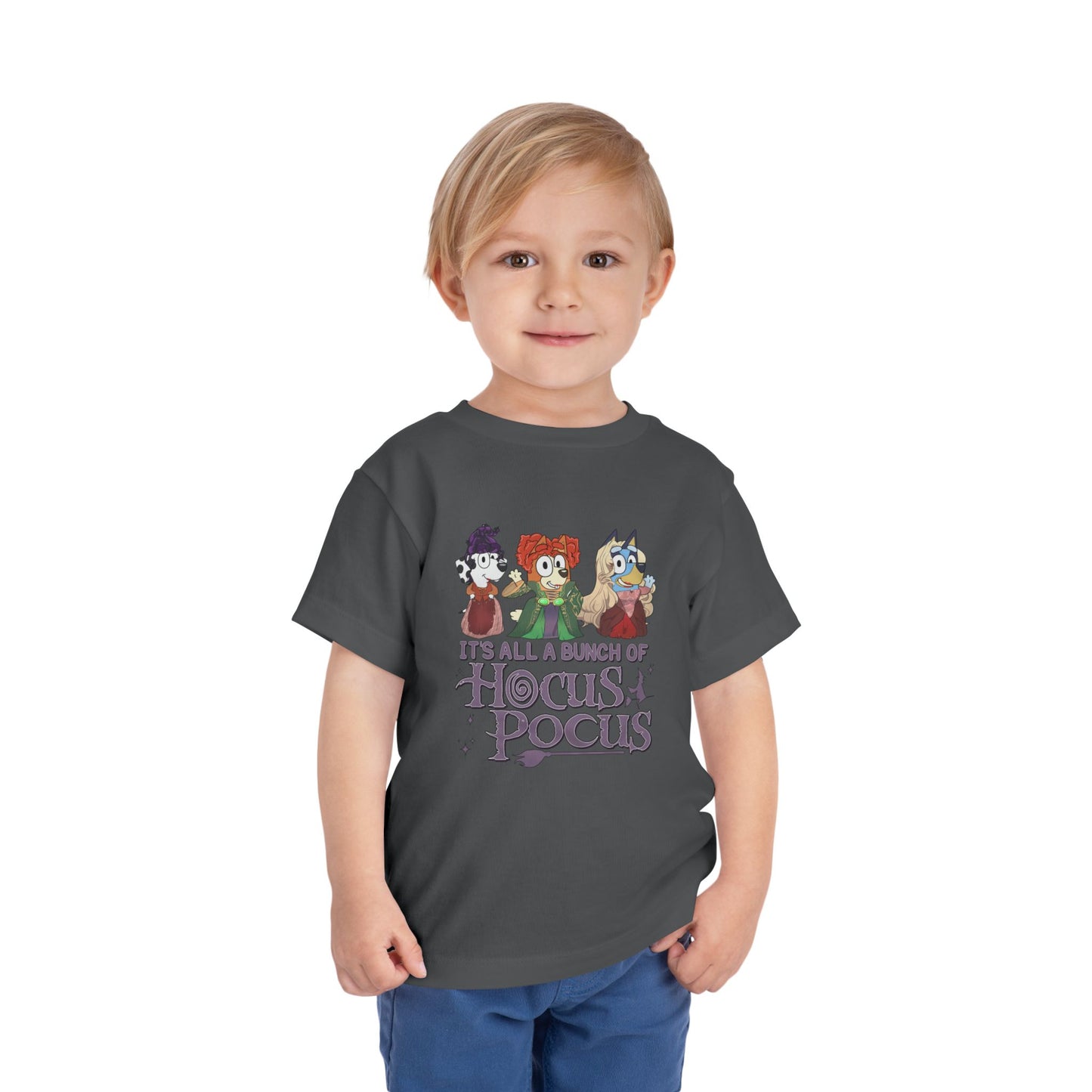 Toddler Bluey Hocus Pocus Halloween T-shirt