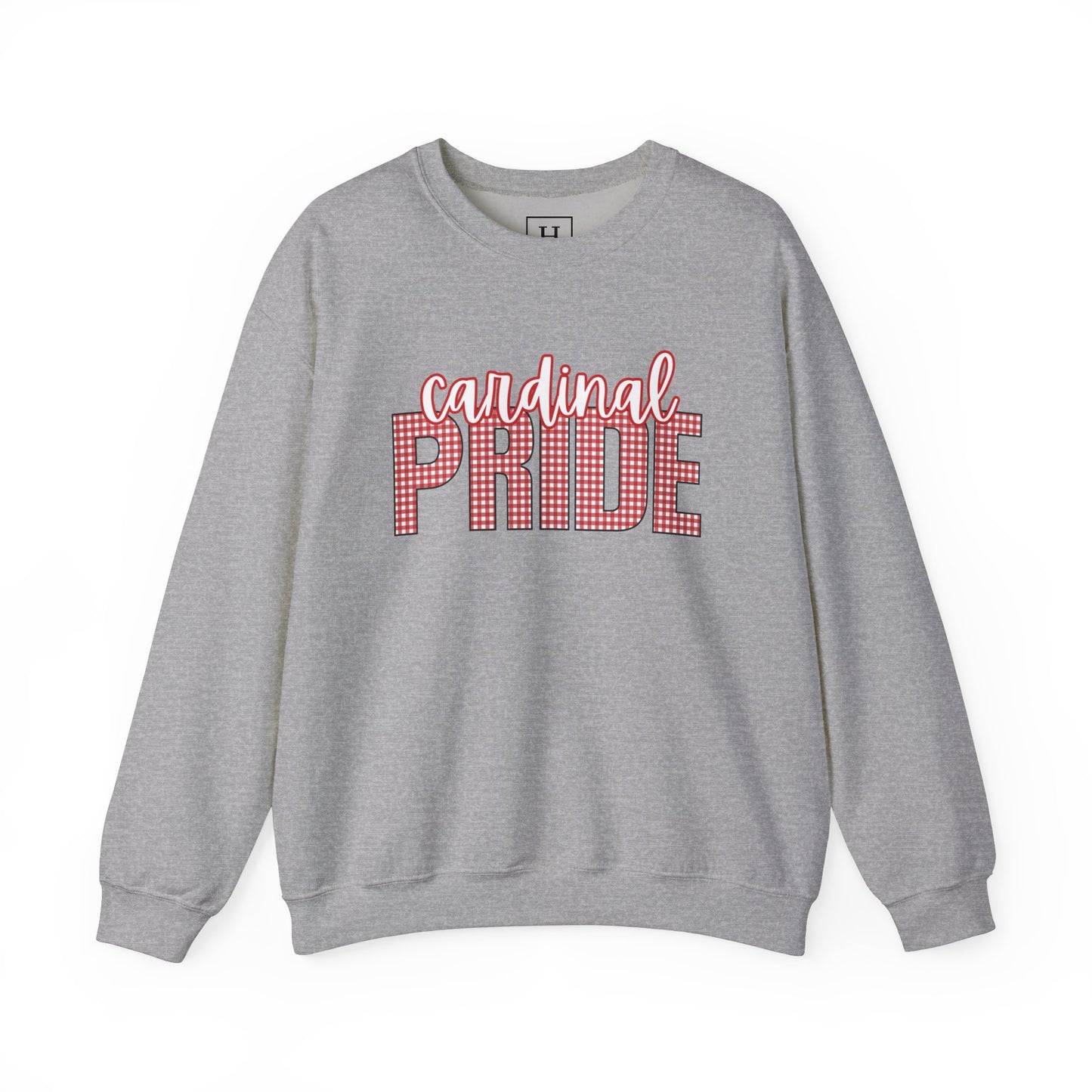 Cardinal Checker Pride Sweater