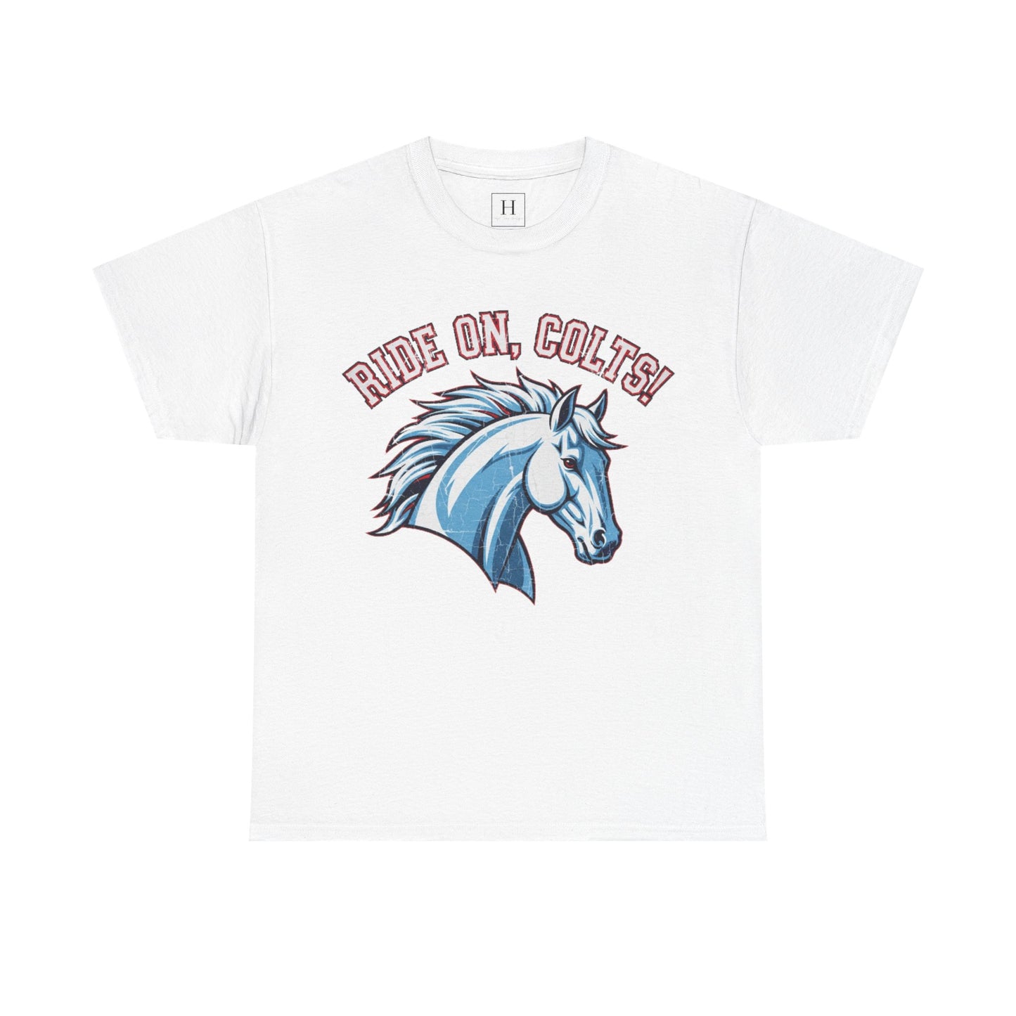T-Shirt -RIDE ON COLTS - West Jessamine Unisex Tee