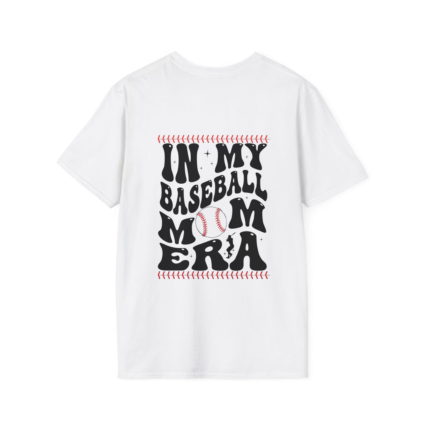 In my baseball mom era front and back Jersey Short Sleeve Tee