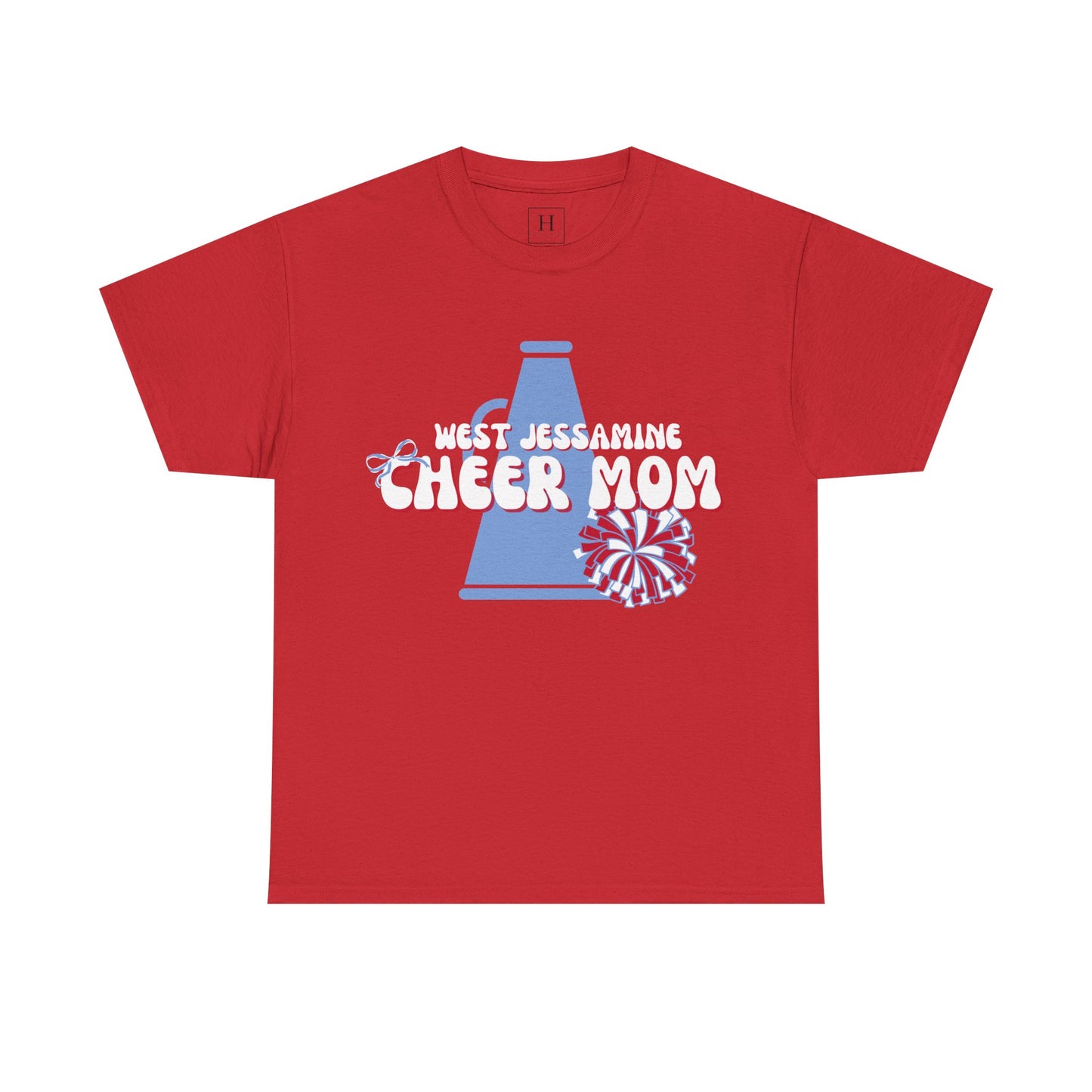 West Jessamine Cheer Mom Megaphone & Pom - Unisex Shirt