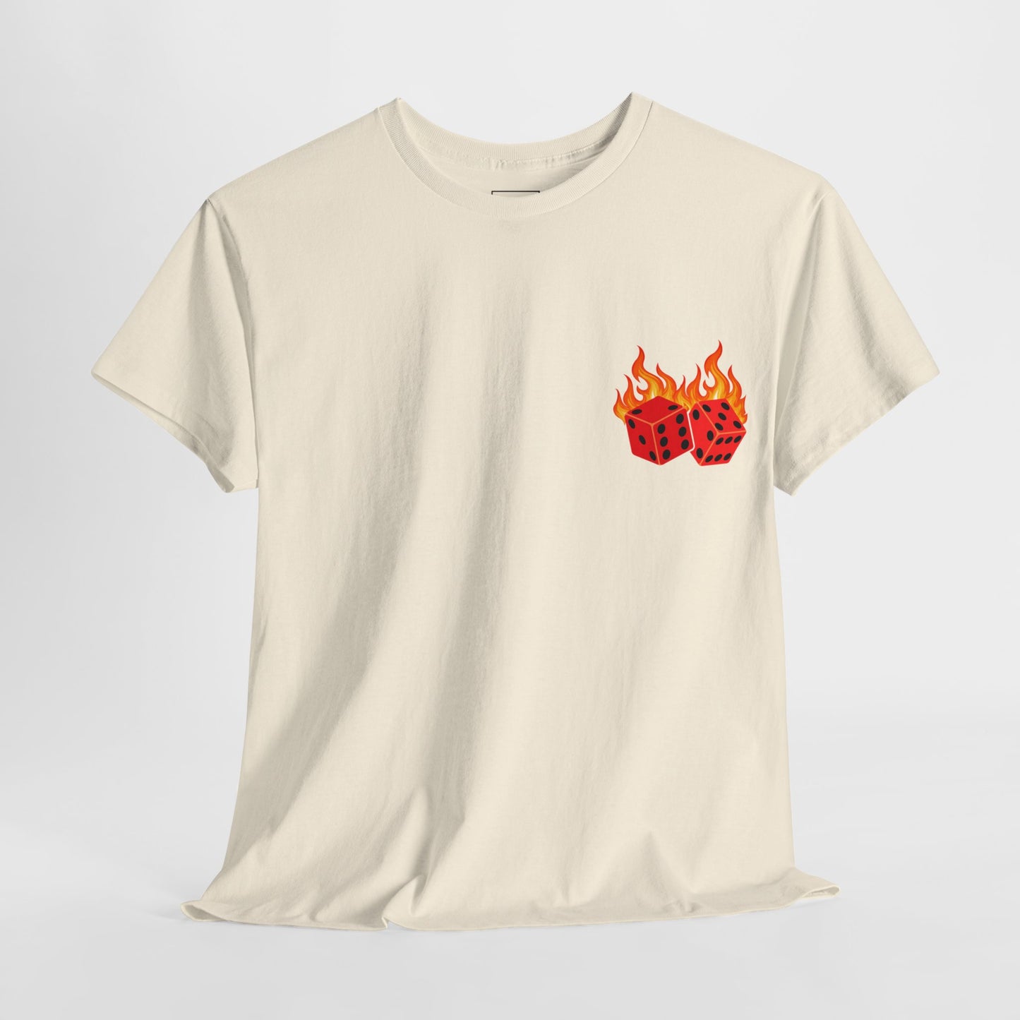 NO LUCK JUST JESUS DICE CHRISTIAN SHIRT (Front and Back)