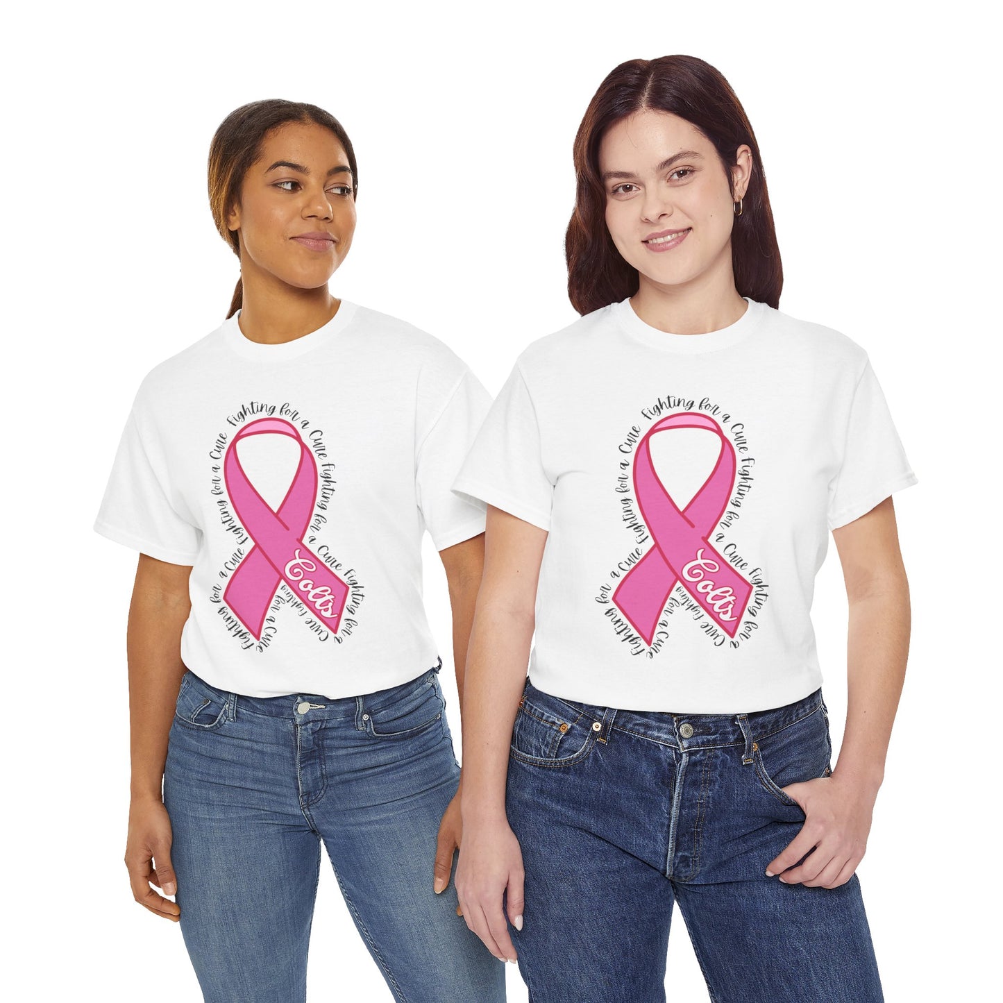 Colts; Fighting For A Cure; Breast Cancer Awareness -- Unisex