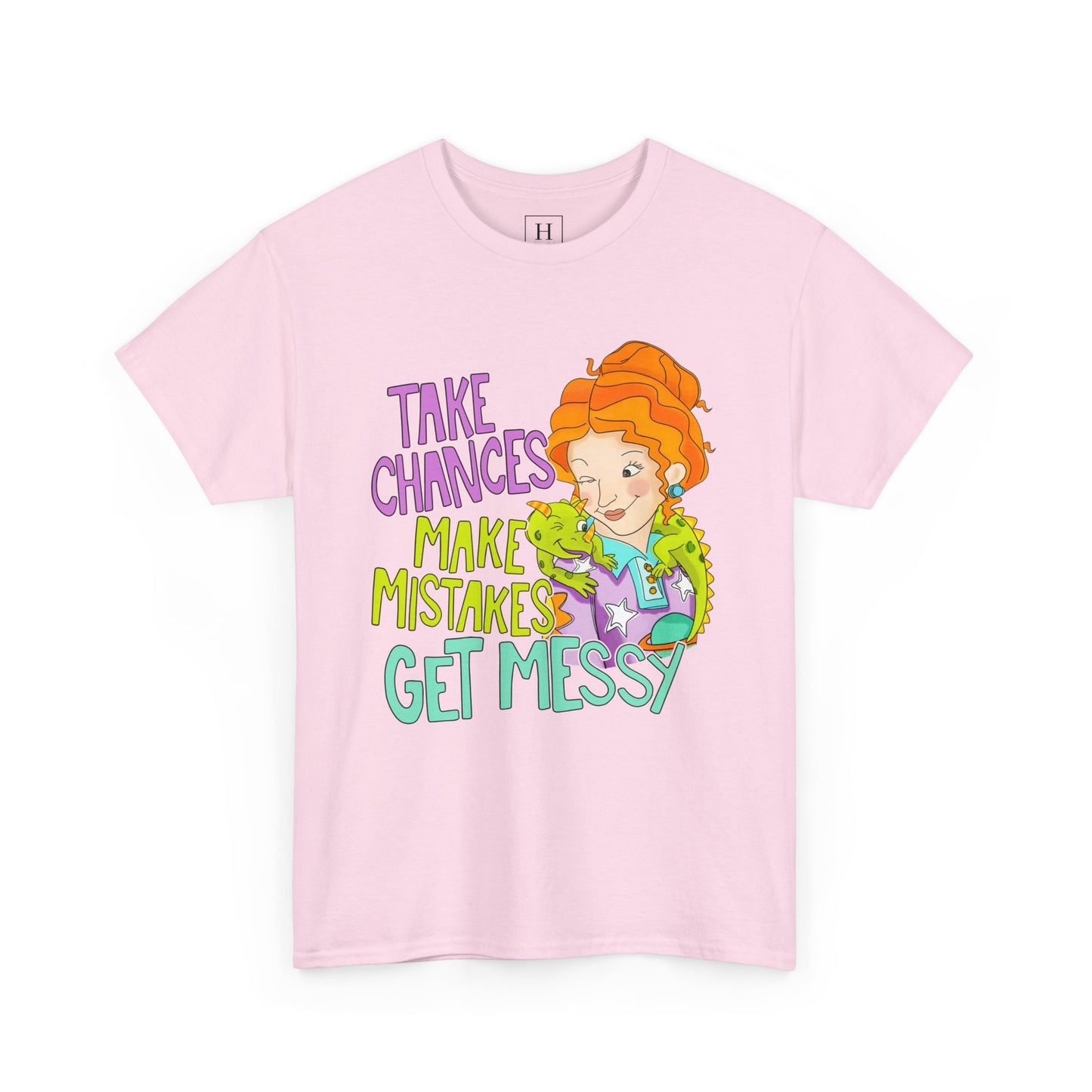 Take Chances Make Mistakes Ms. Frizzle Teacher T-Shirt