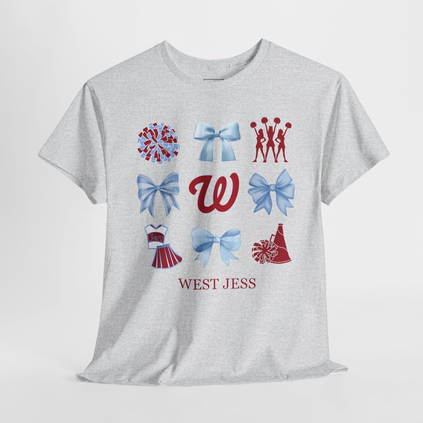 West Jessamine Colts Coquette Cheer Bows - Unisex Tee