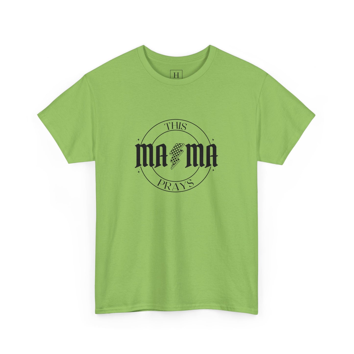 This Mama Prays Christian Short Sleeve Tee