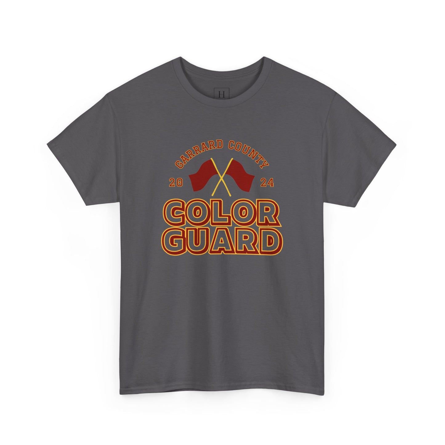 Garrard County Color Guard T-Shirt (Front Only)