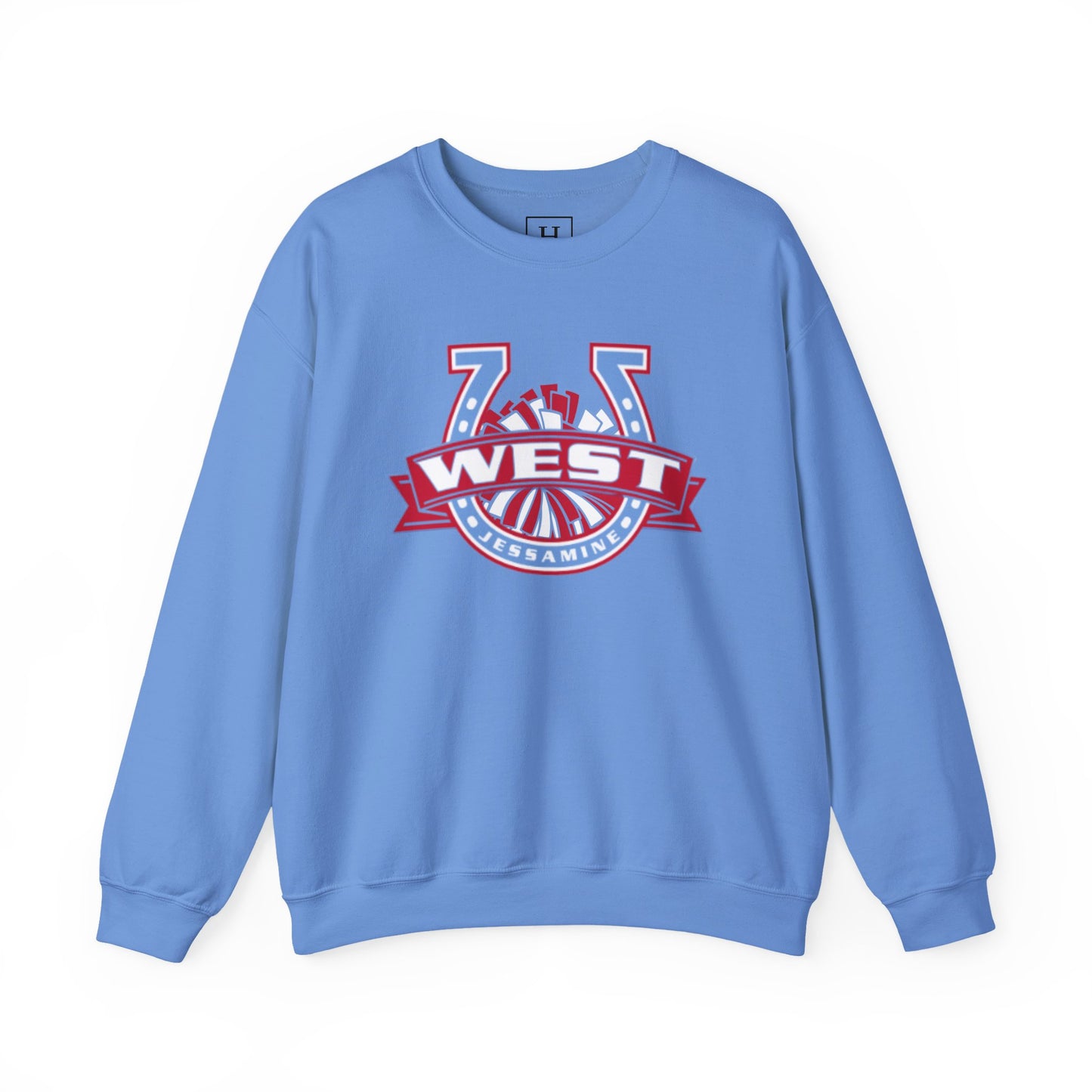 West Jessamine Horseshoe Logo w/ Pom Sweatshirt