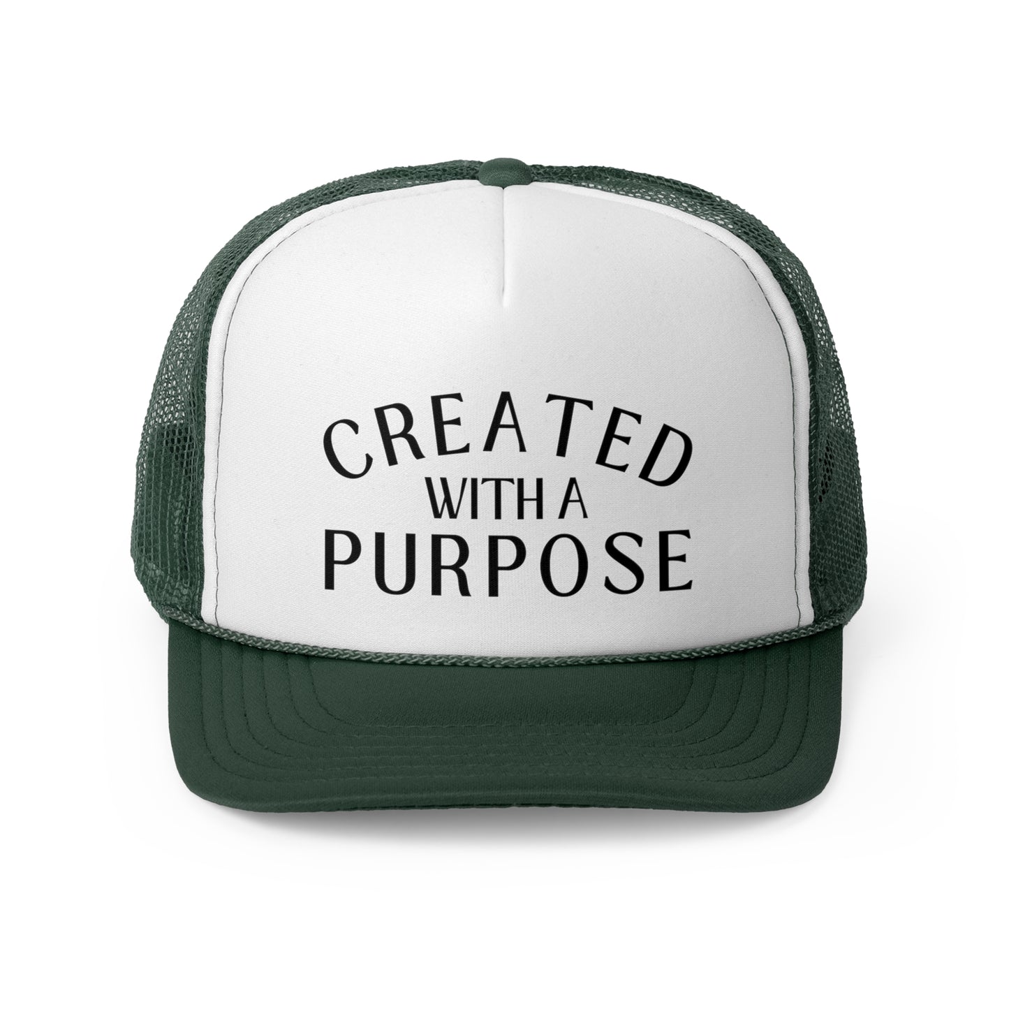 Created With A Purpose Christian Trucker Hat