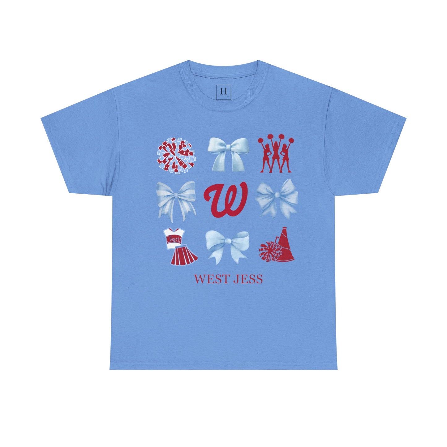 West Jessamine Colts Coquette Cheer Bows - Unisex Tee