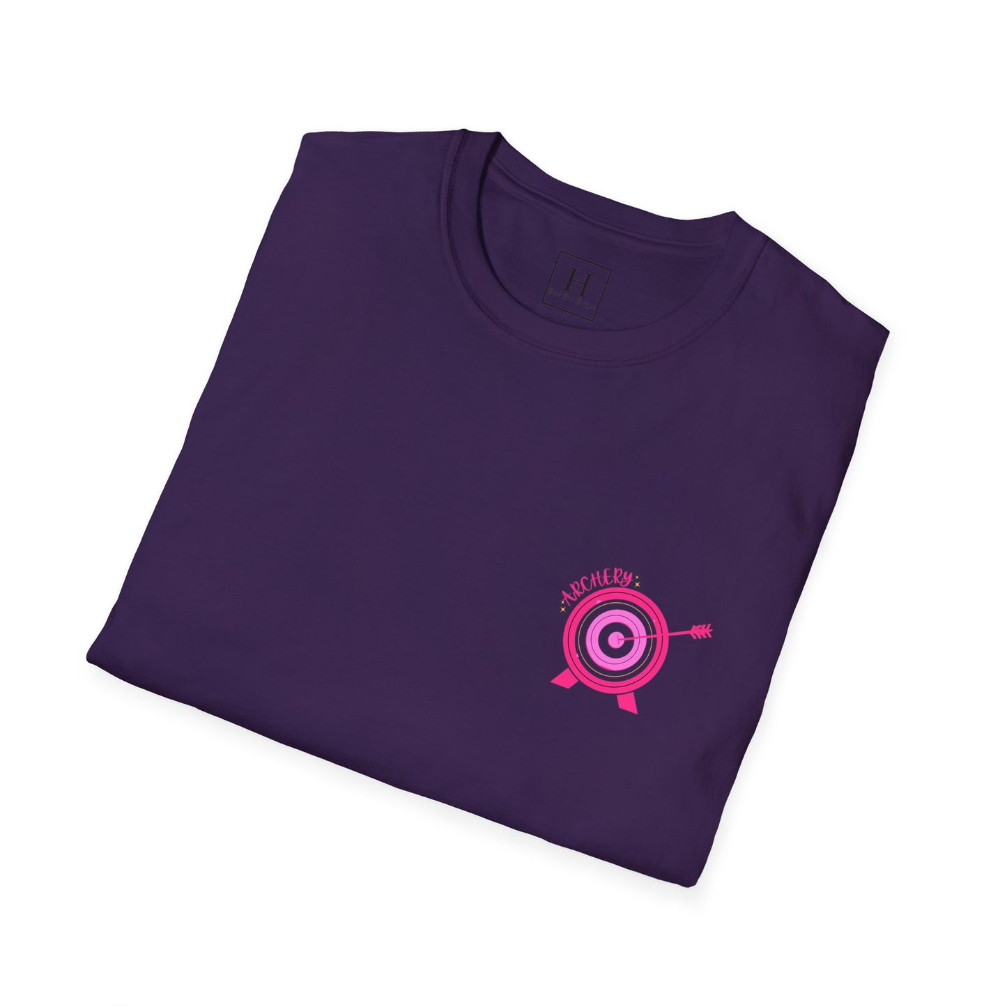 in my archery ERA pink tshirt
