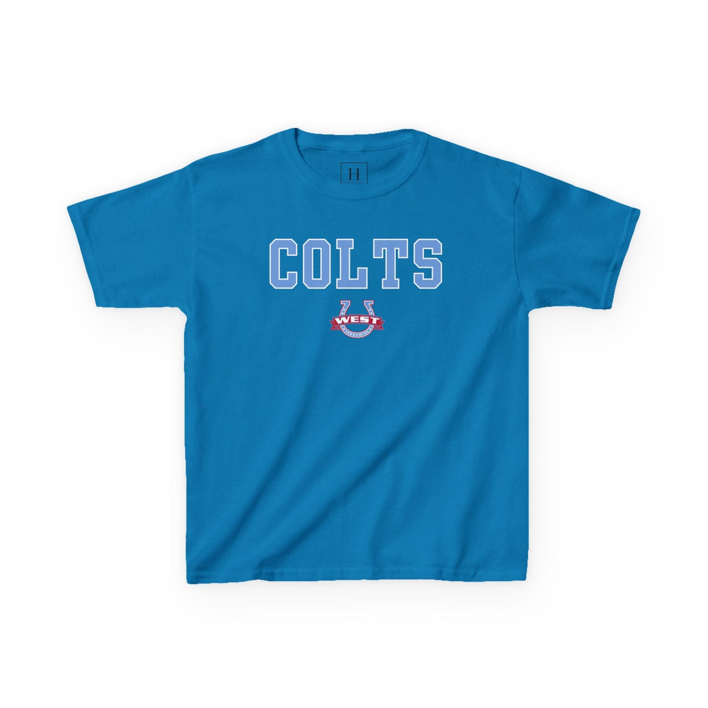 YOUTH --- COLTS - West Horseshoe Logo - Unisex Shirt