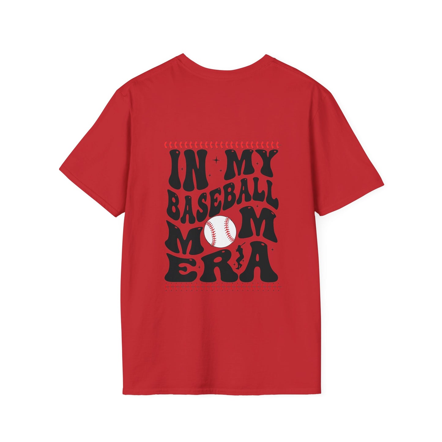In my baseball mom era front and back Jersey Short Sleeve Tee