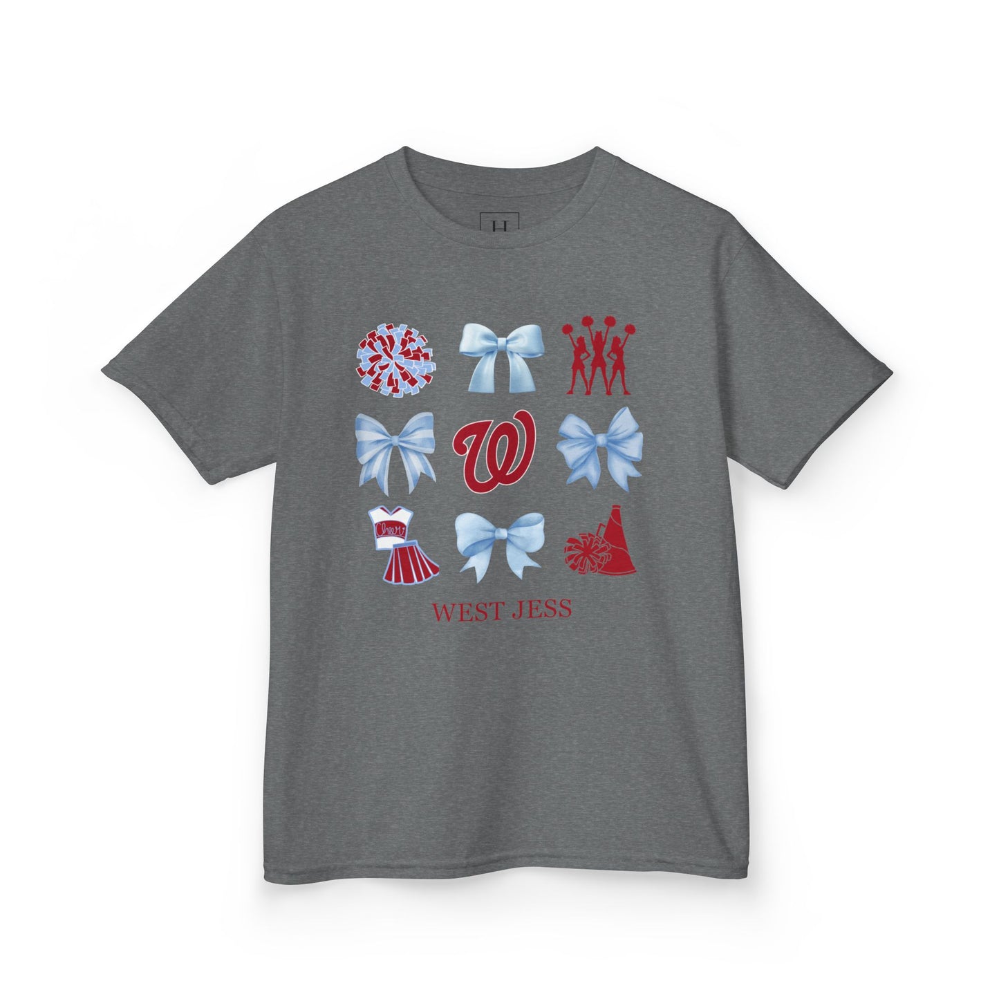 YOUTH - West Jessamine Cheerleading Coquette Bows