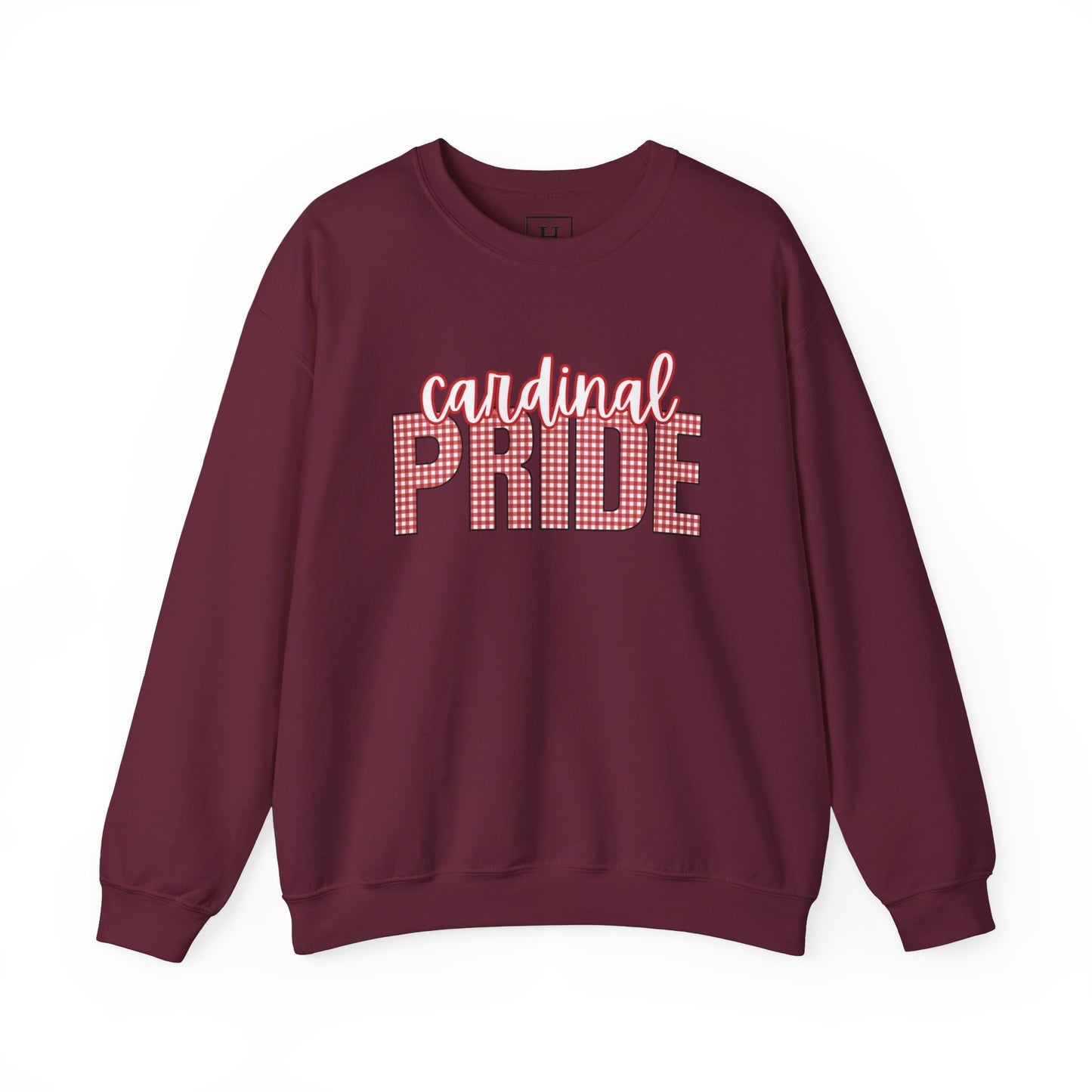Cardinal Checker Pride Sweater