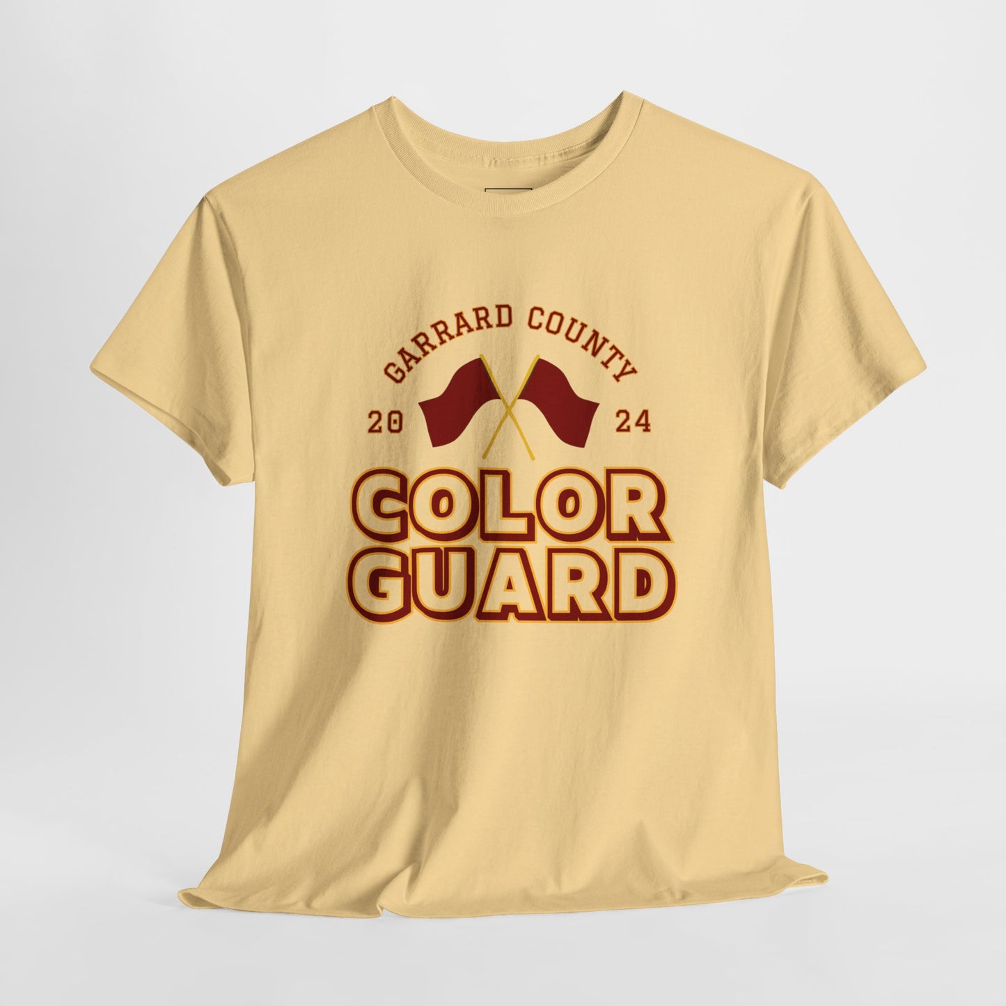 Garrard County Color Guard T-Shirt (Front Only)