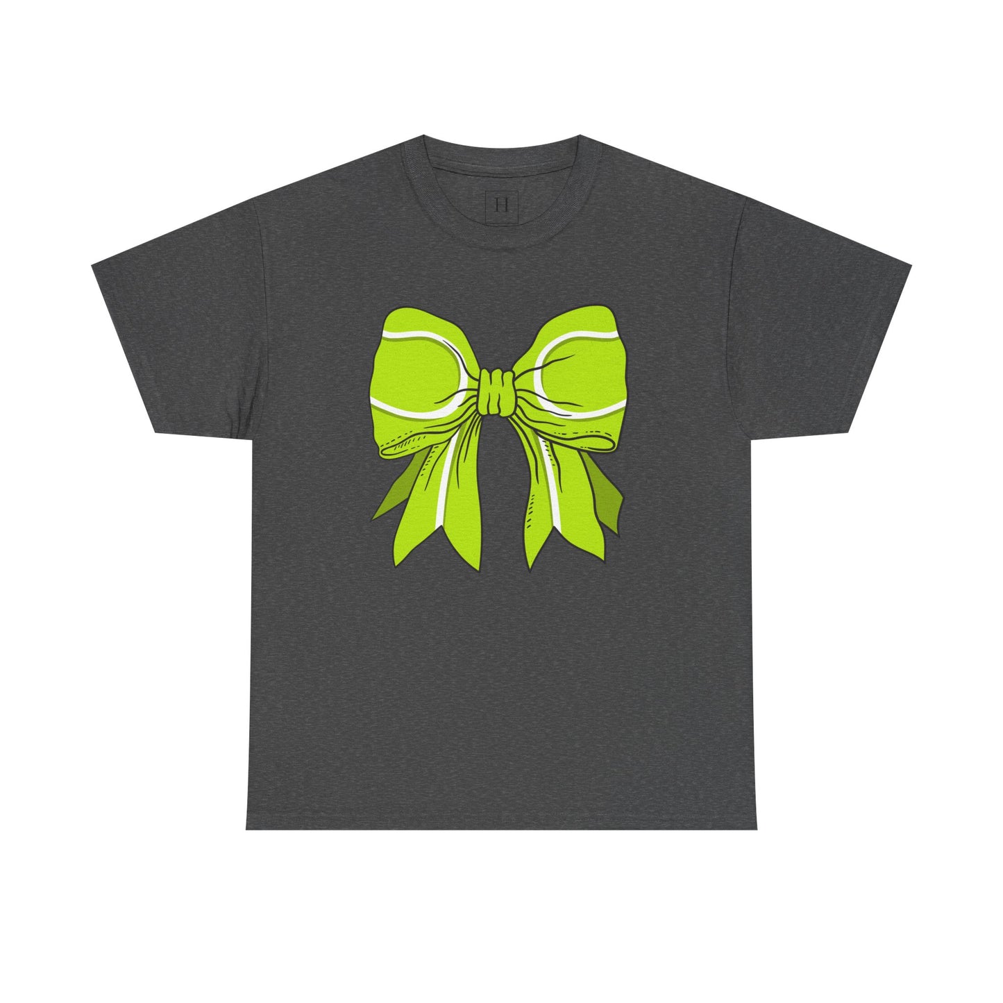 Tennis Sport Bow Tee - Unisex Heavy Cotton