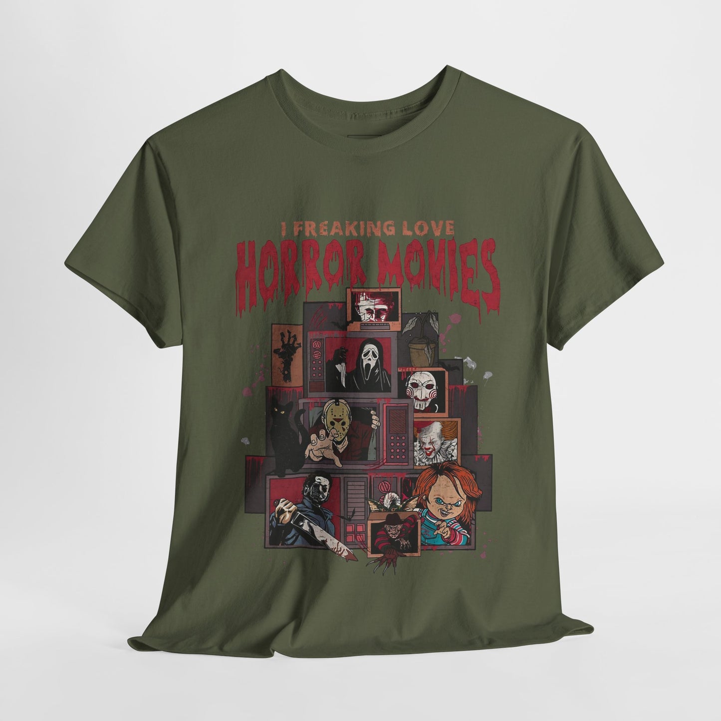Halloween Classic Horror Movies T-Shirt