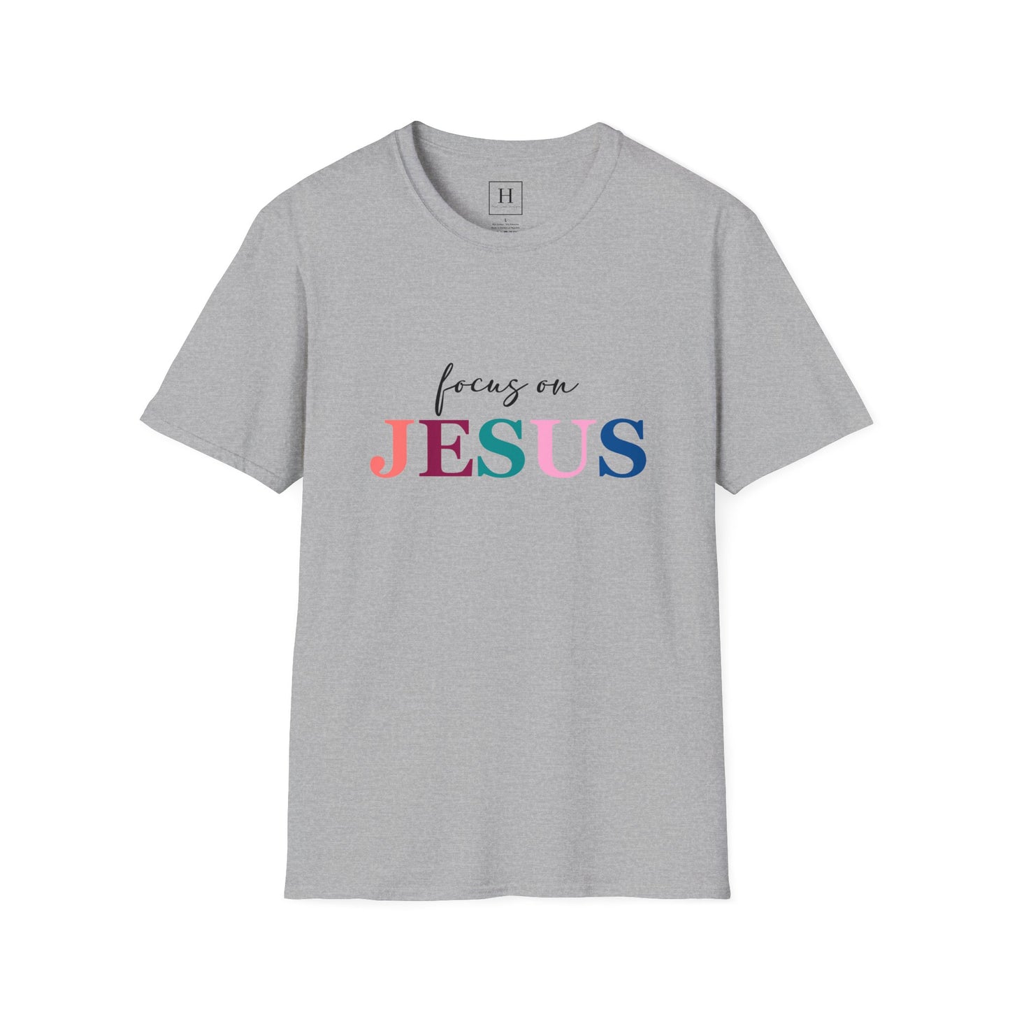 focus on jesus christian shirt