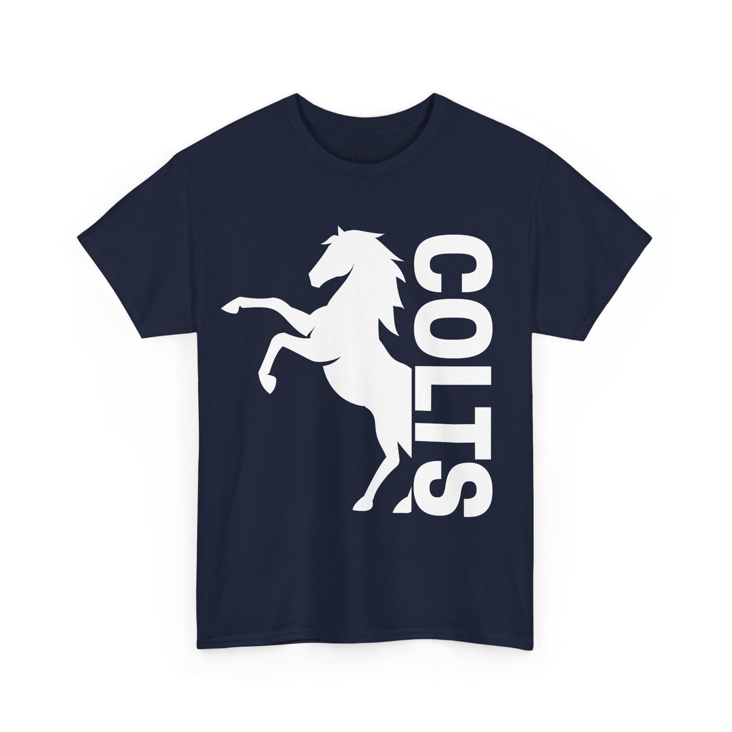 COLTS, Horse in White - Unisex Tee
