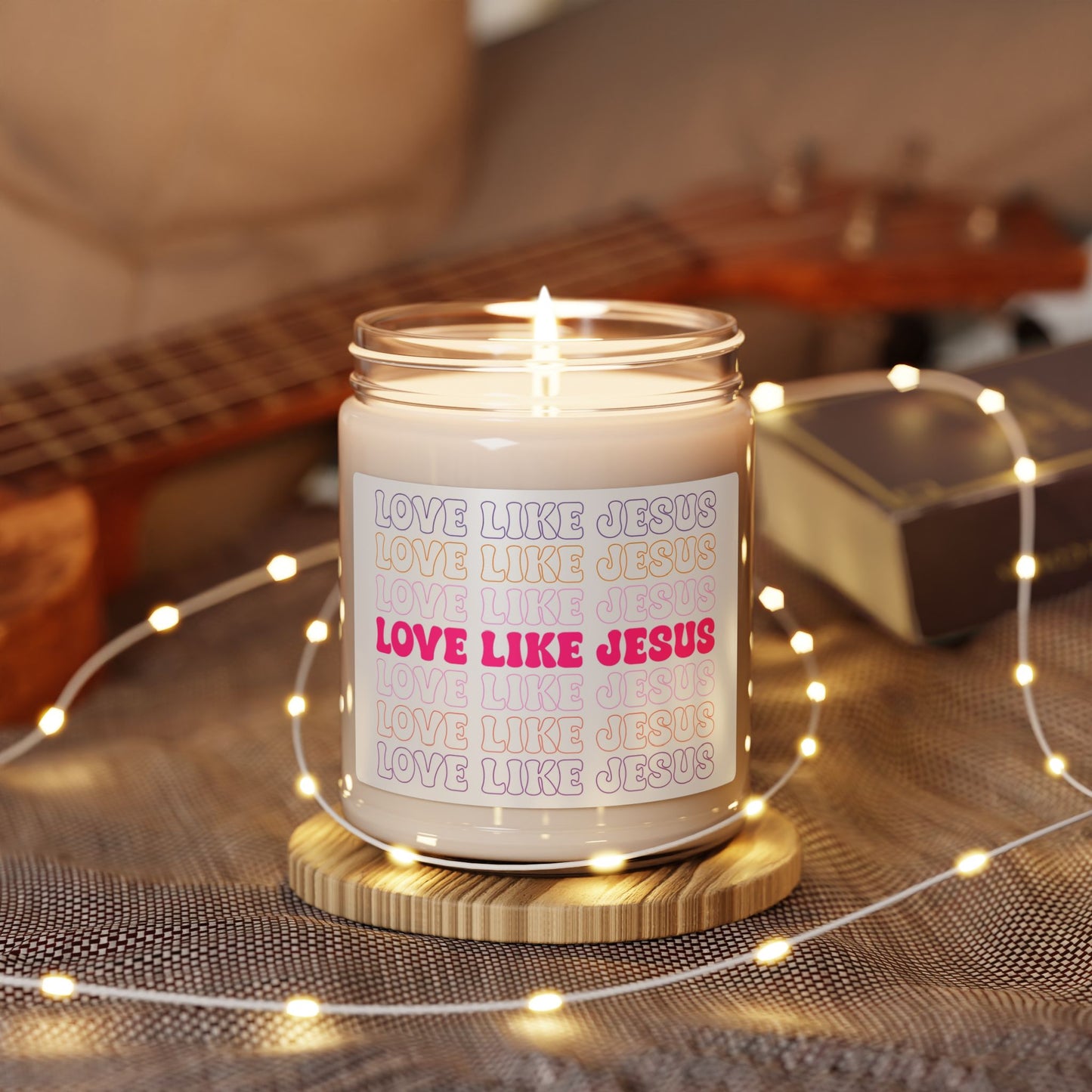 Love Like Jesus Christian 9 oz Candle