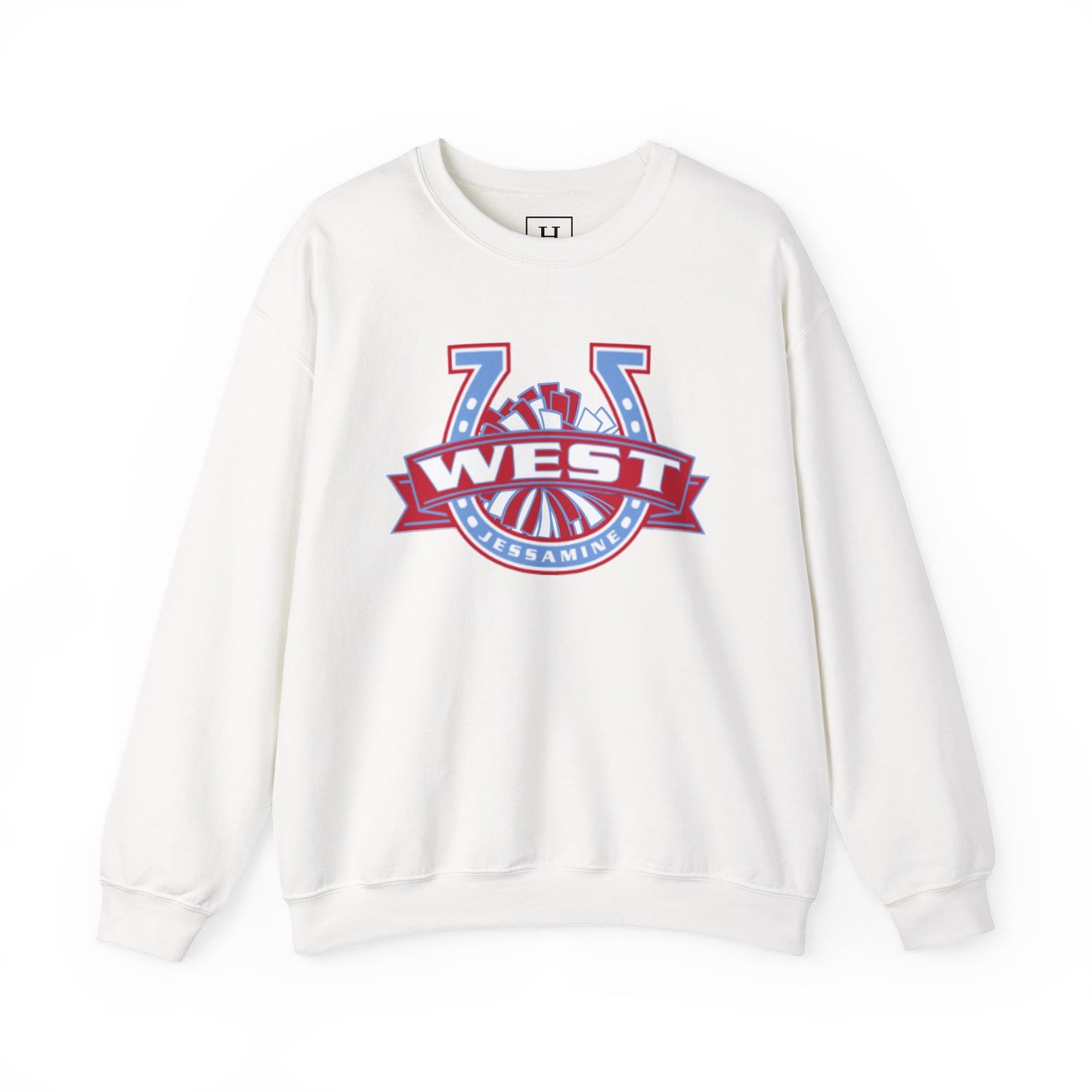 West Jessamine Horseshoe Logo w/ Pom Sweatshirt