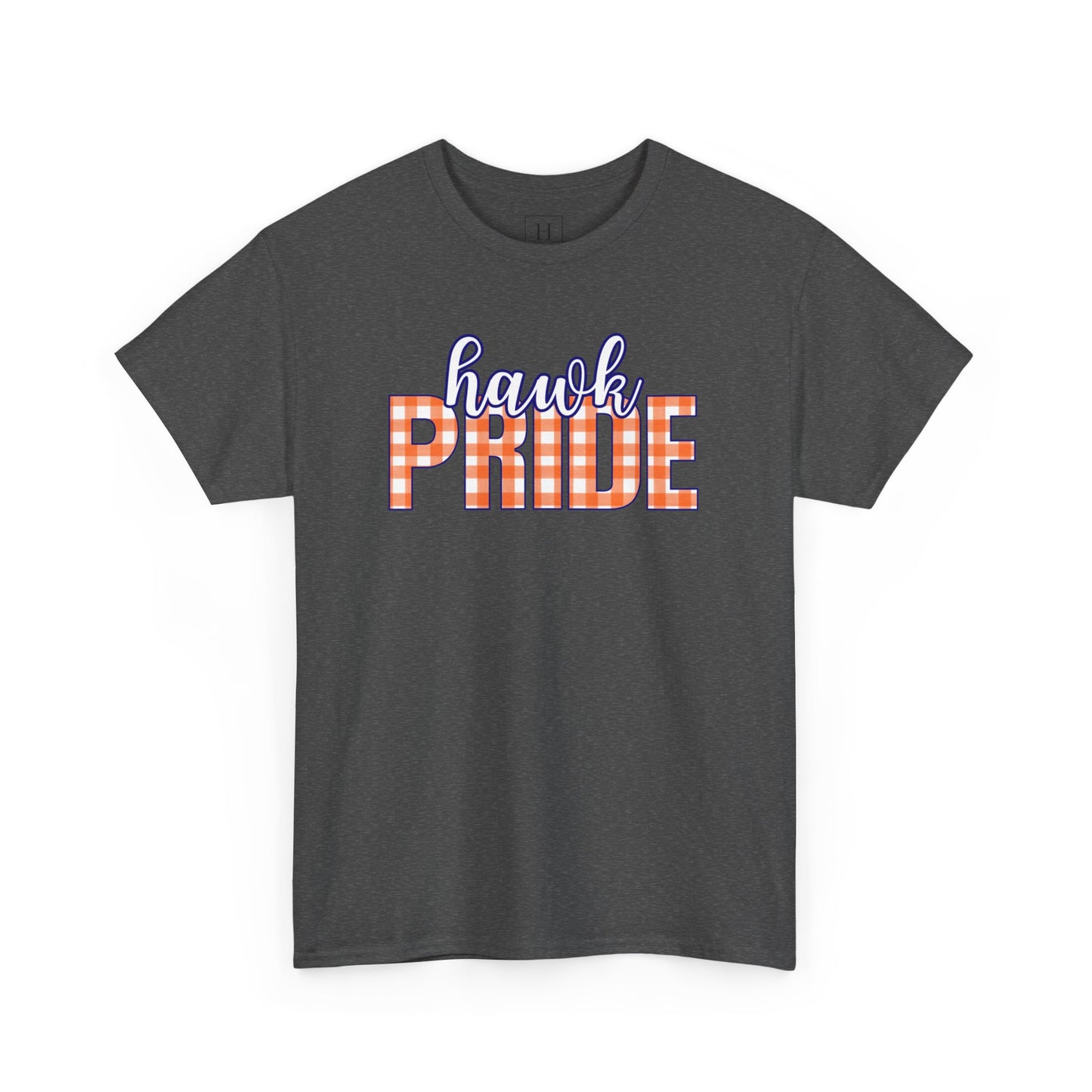 Hawk Orange Plaid Pride T-Shirt