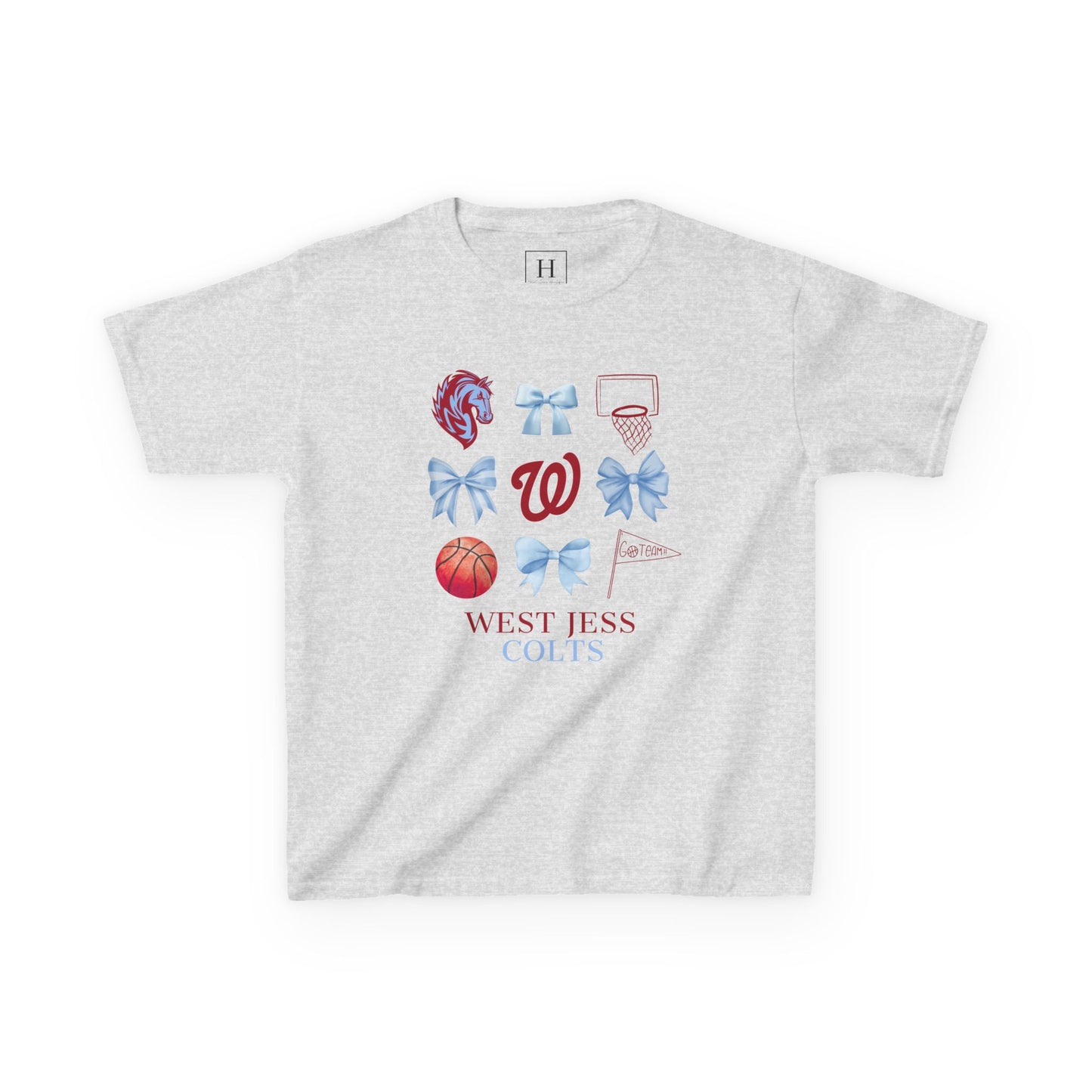 YOUTH --- West Jessamine Basketball Coquette Unisex Tee