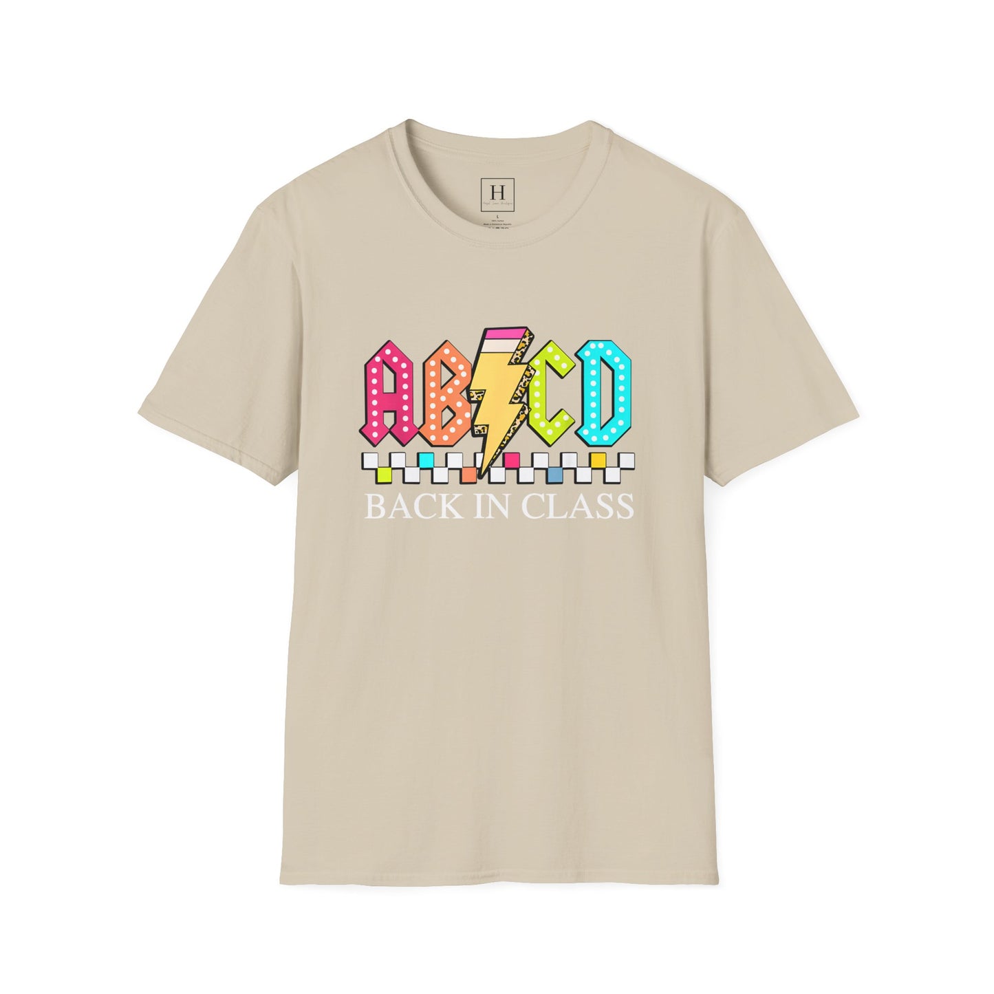 ABCD TOUR Teacher T-Shirt (Front & Back)