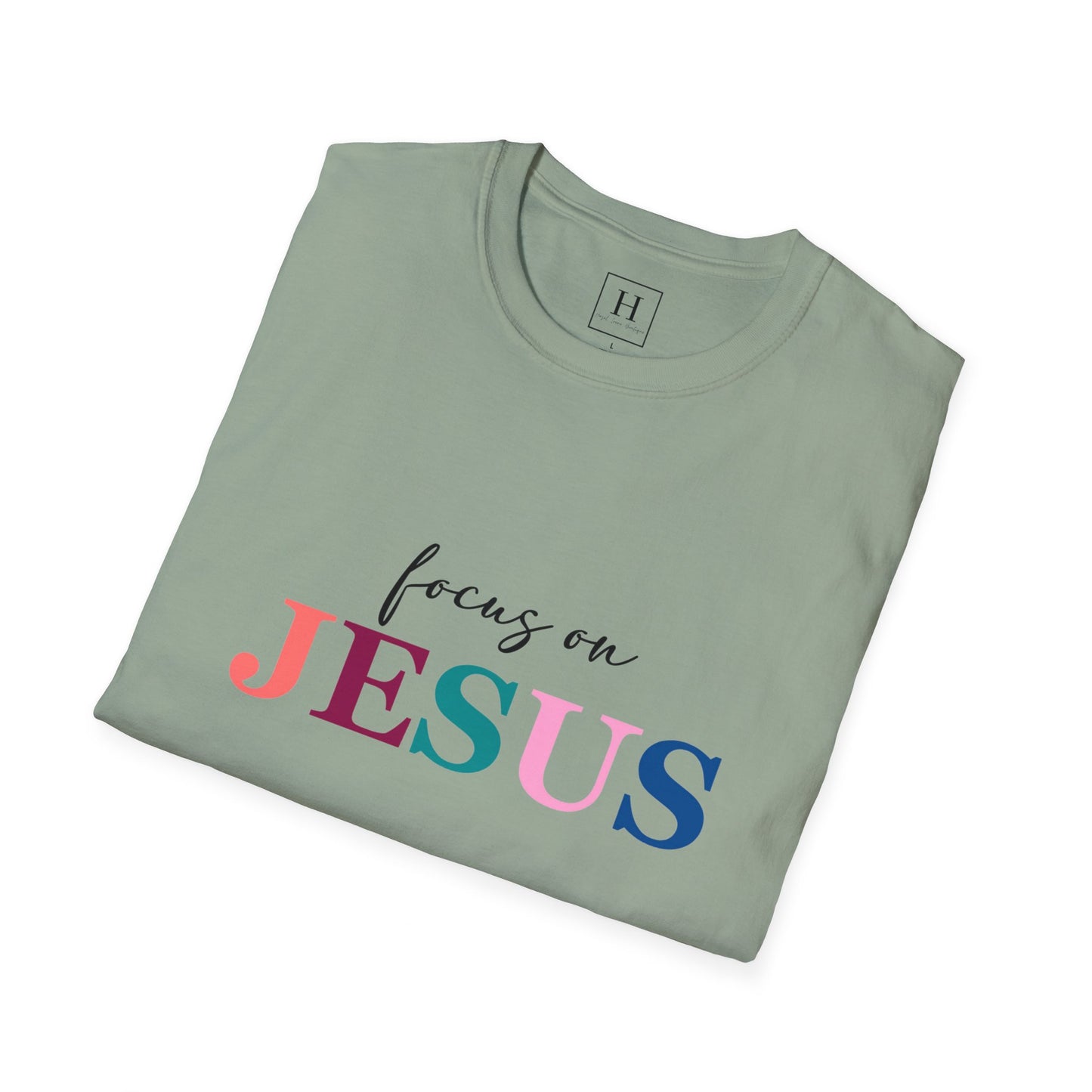 focus on jesus christian shirt