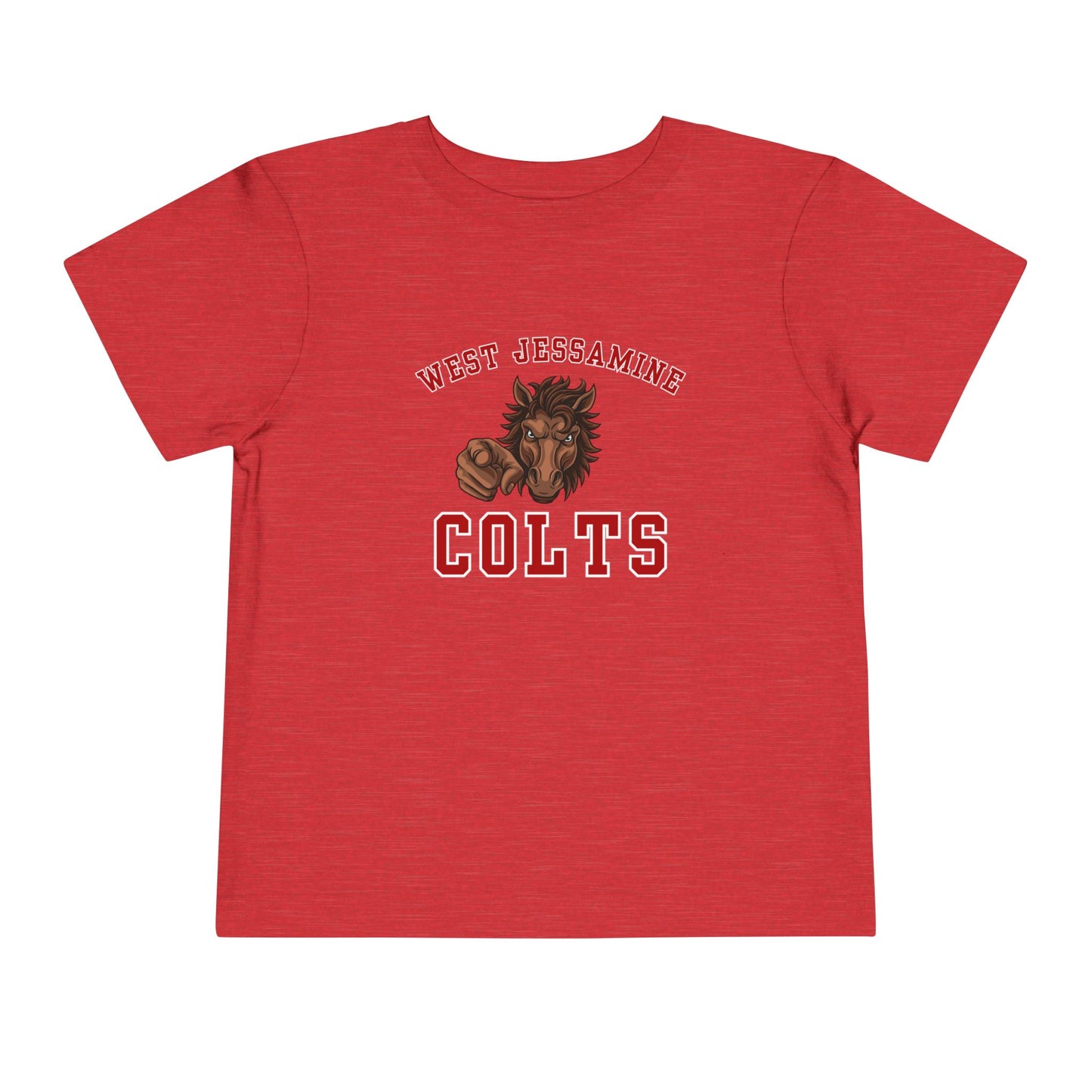 Toddler; West Jessamine Colts Mascot - Unisex T-shirt