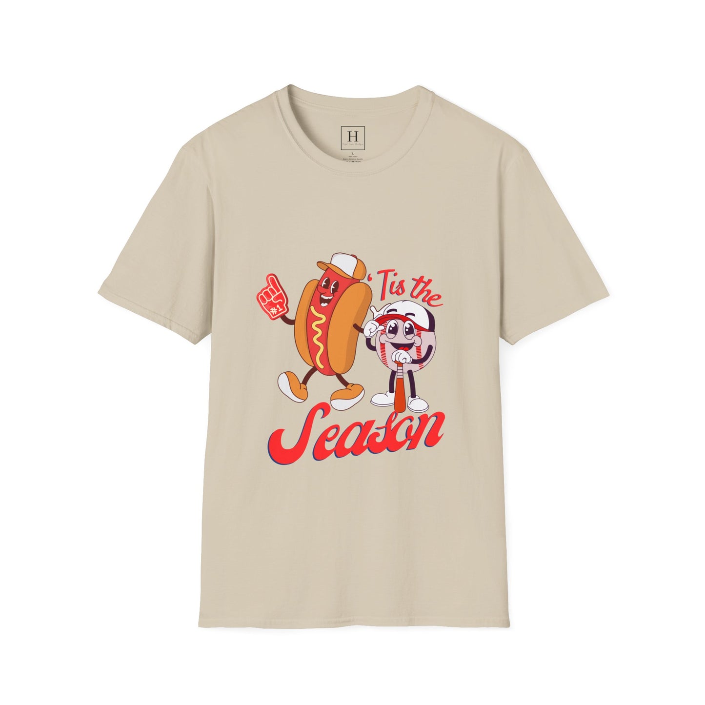 Tis the season baseball Short Sleeve Tee