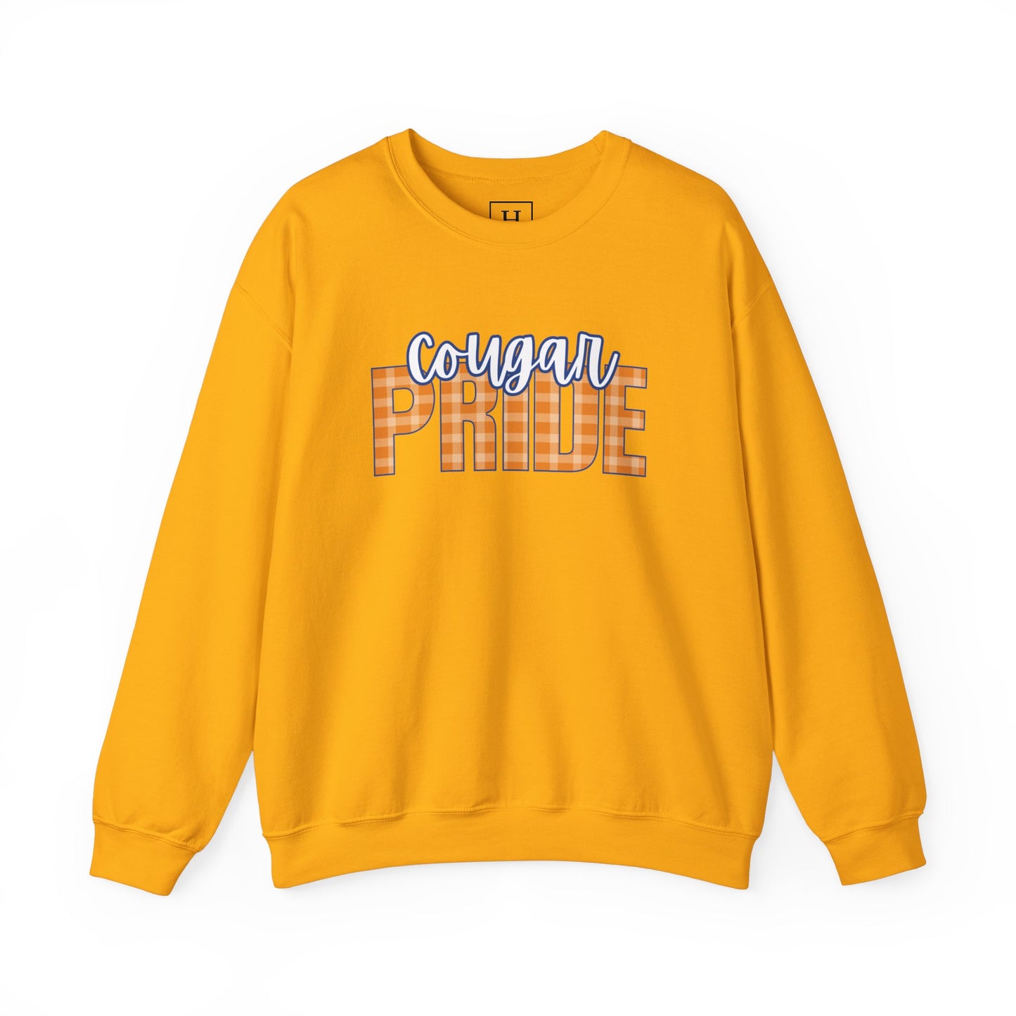 Cougar Plaid Pride Sweater