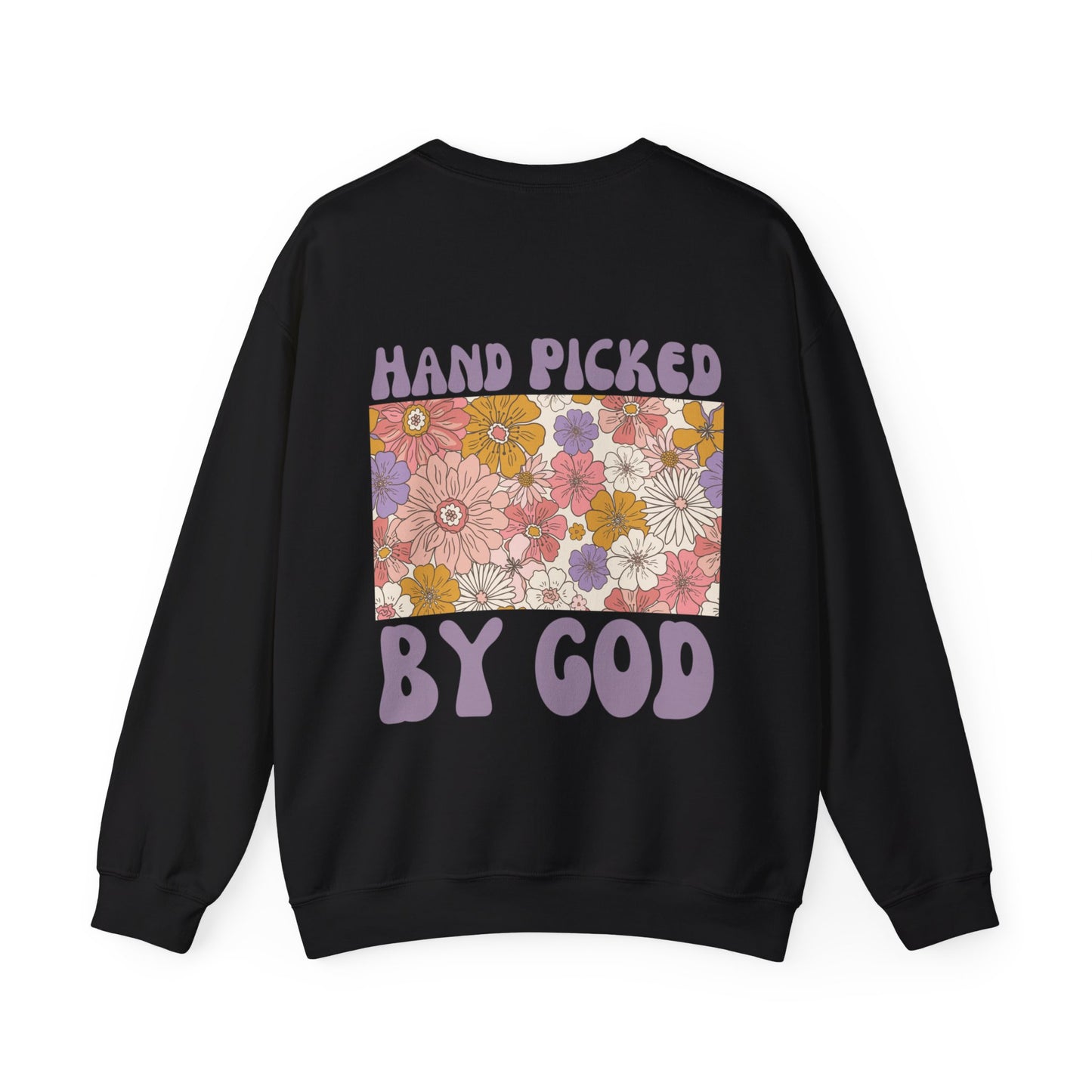 hand picked by god PY christian sweater (front and back)