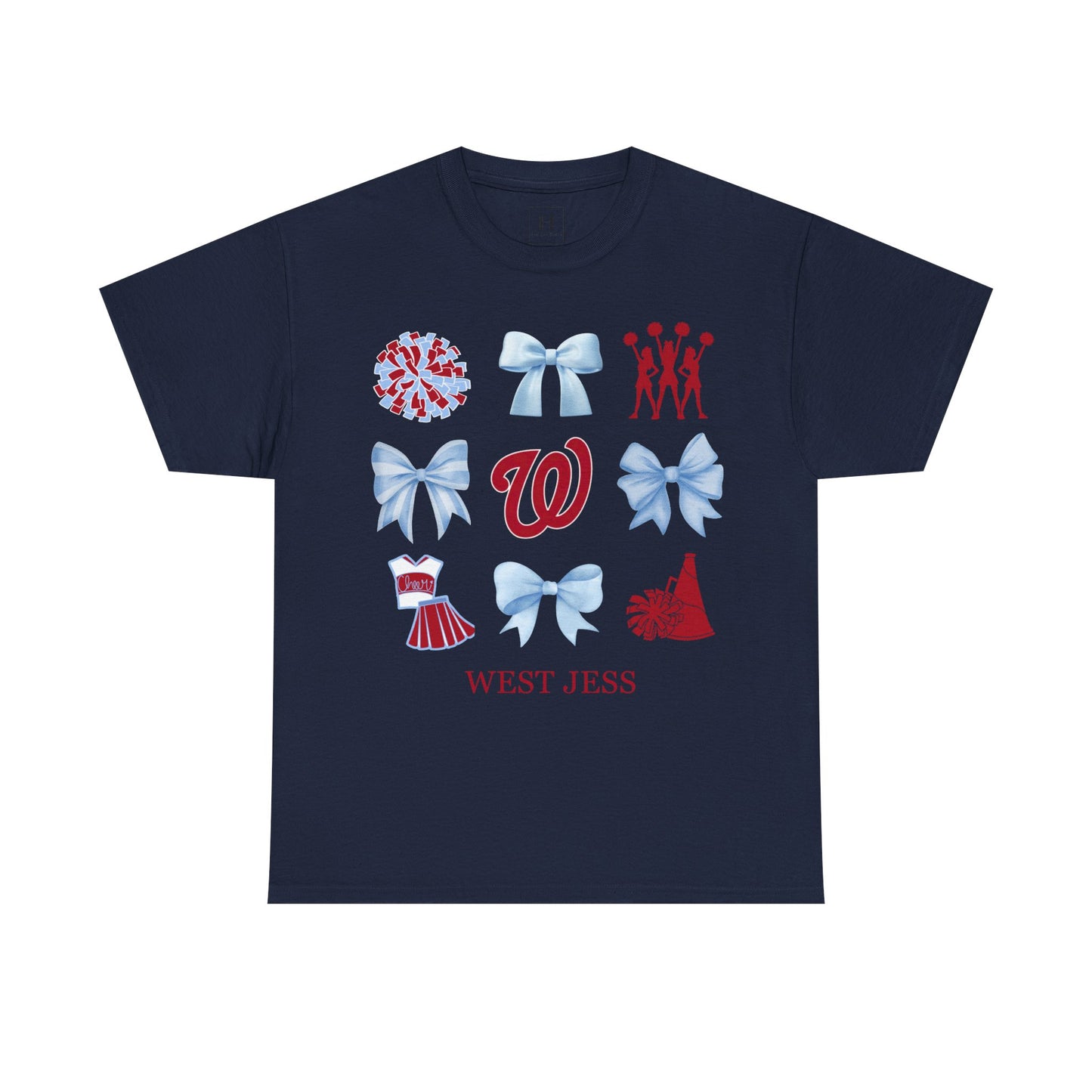 West Jessamine Cheer Coquette Bows Unisex Tee