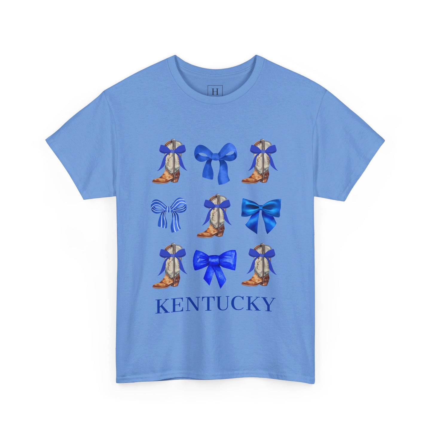 Kentucky Wildcats Coquette Bow and Cowgirl Boots Shirt