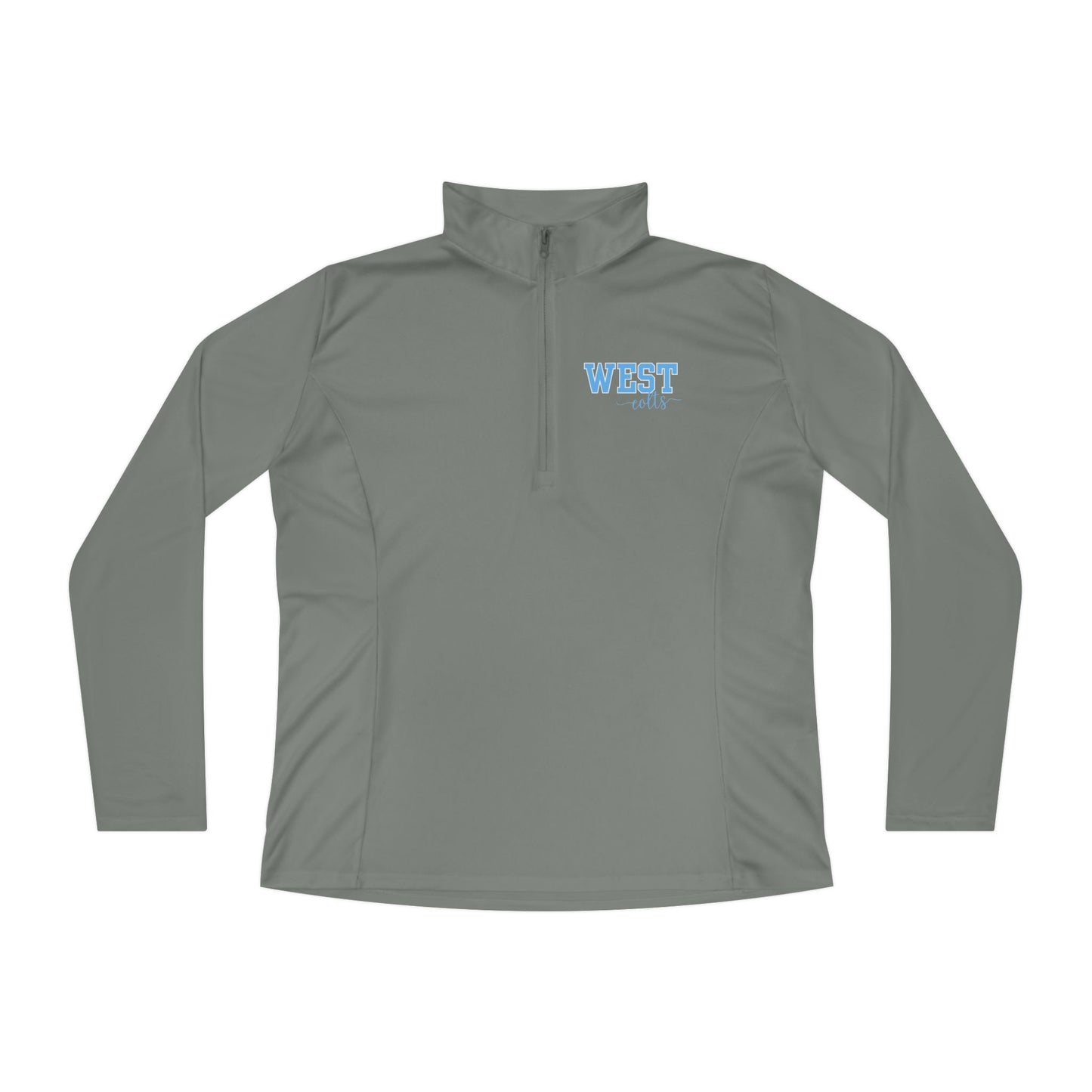 WEST JESSAMINE COLTS --- Stylish Womens Quarter-Zip Pullover for Casual Elegance, Comfortable Layering, Athletic Wear, Spring Fashion, Gift for Mom, College Apparel
