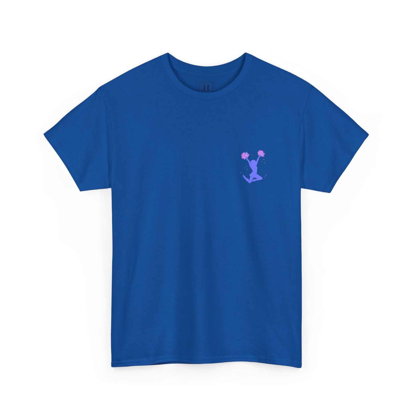 in my cheerleading era front and back cheer adult t-shirt