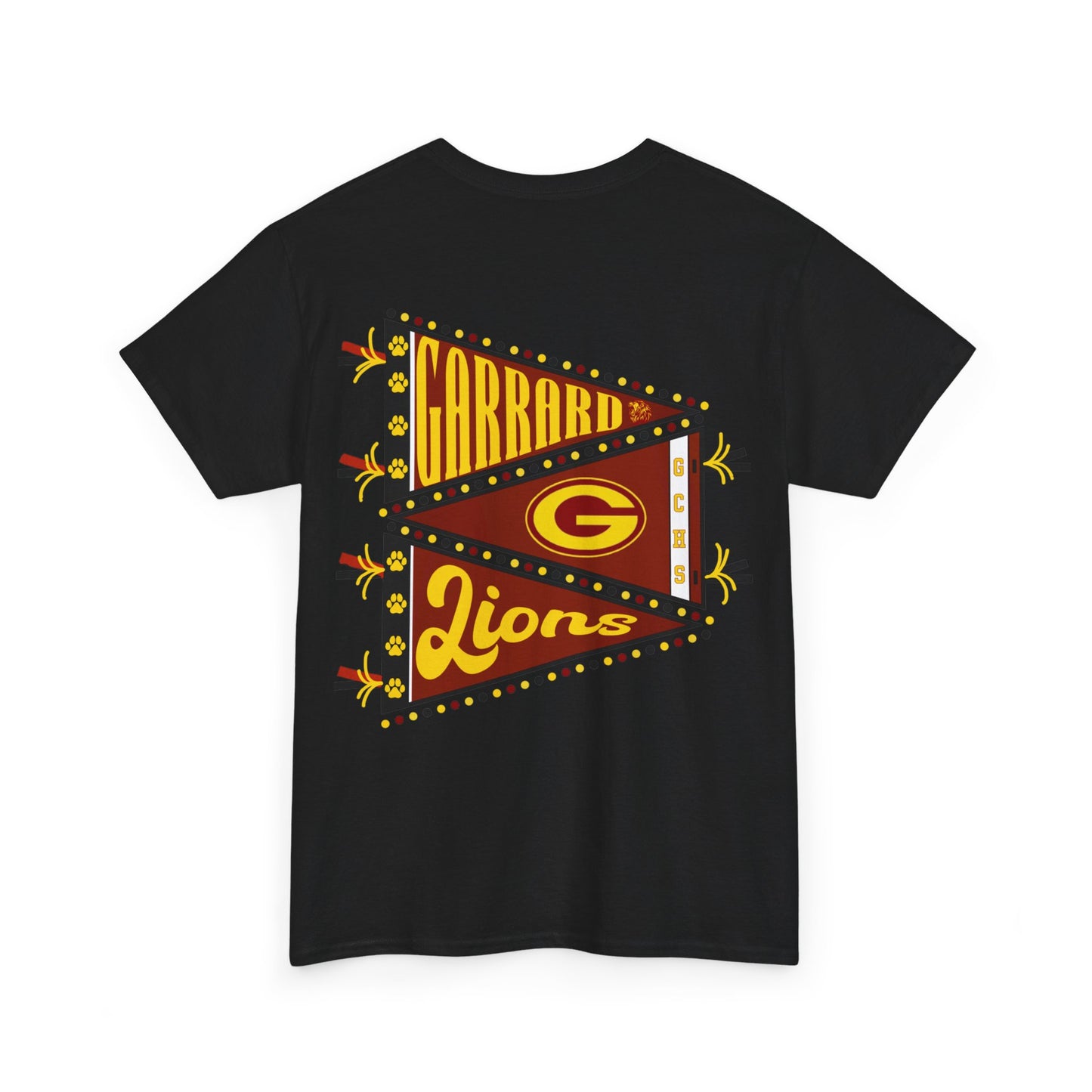 Garrard County High School Golden Lions Pride T-Shirt (Front & Back)