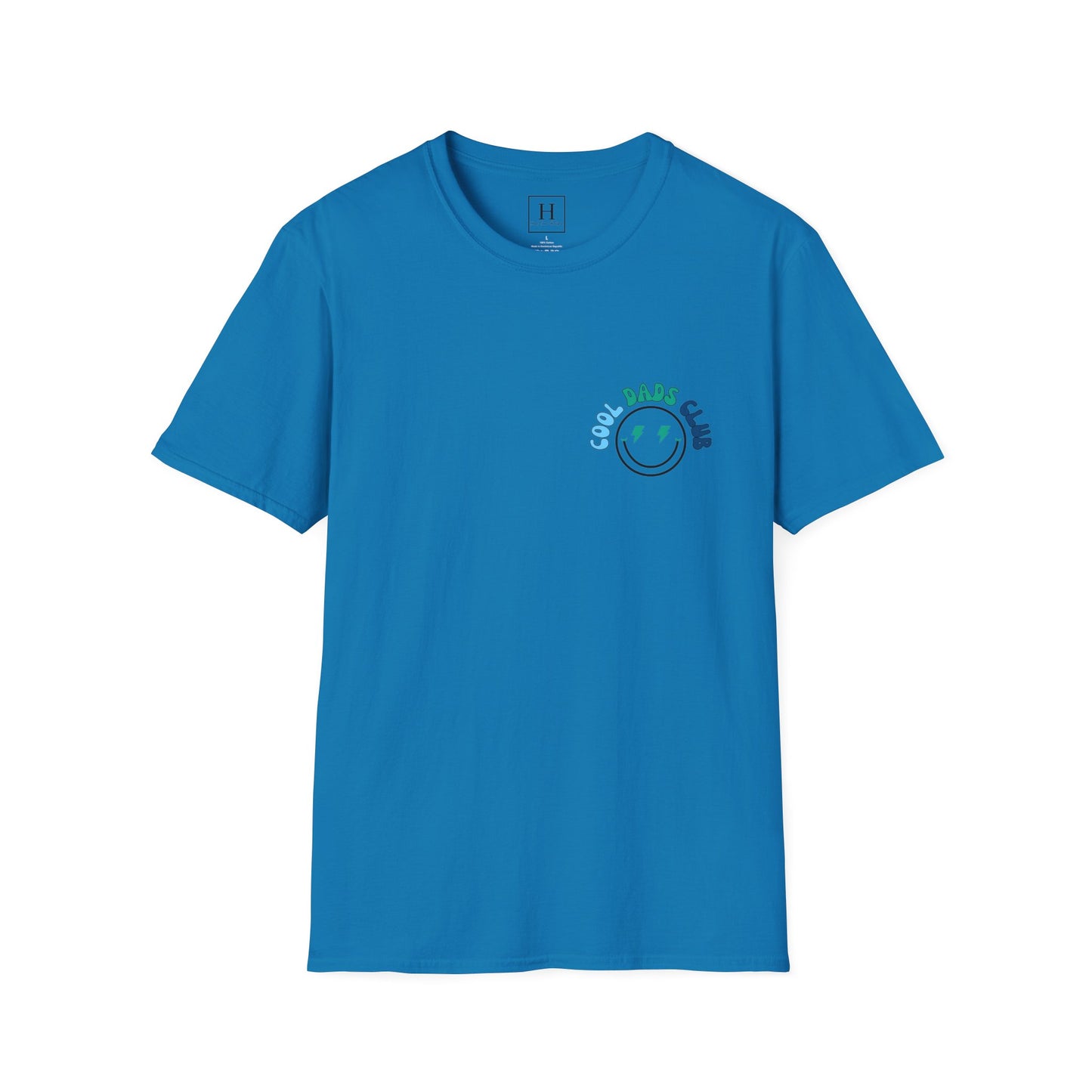 Cool Dads Club T-Shirt (front and back)