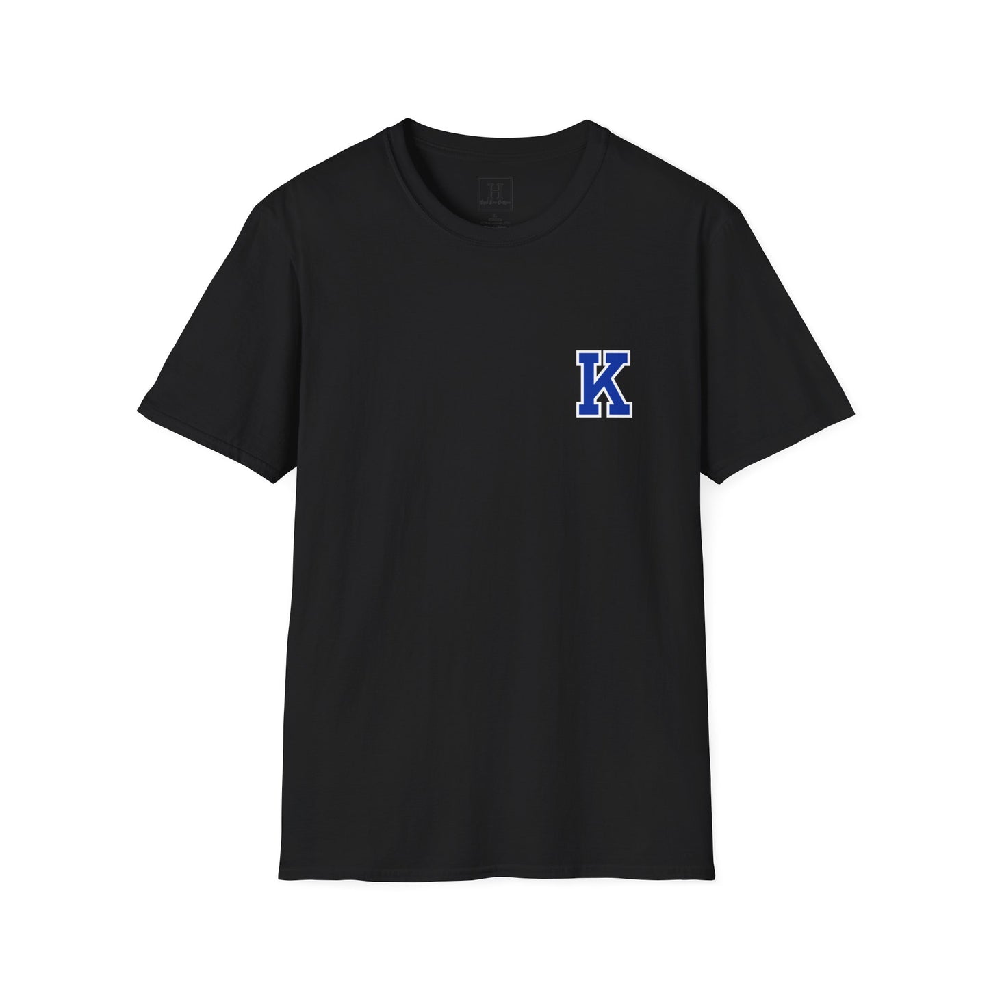 Kentucky Ribbon/Bow Baseball T-shirt (Front and Back)