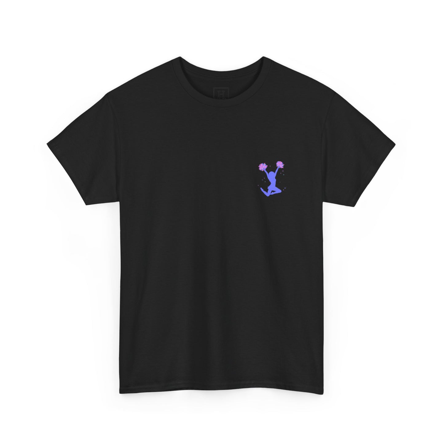 in my cheerleading era front and back cheer adult t-shirt
