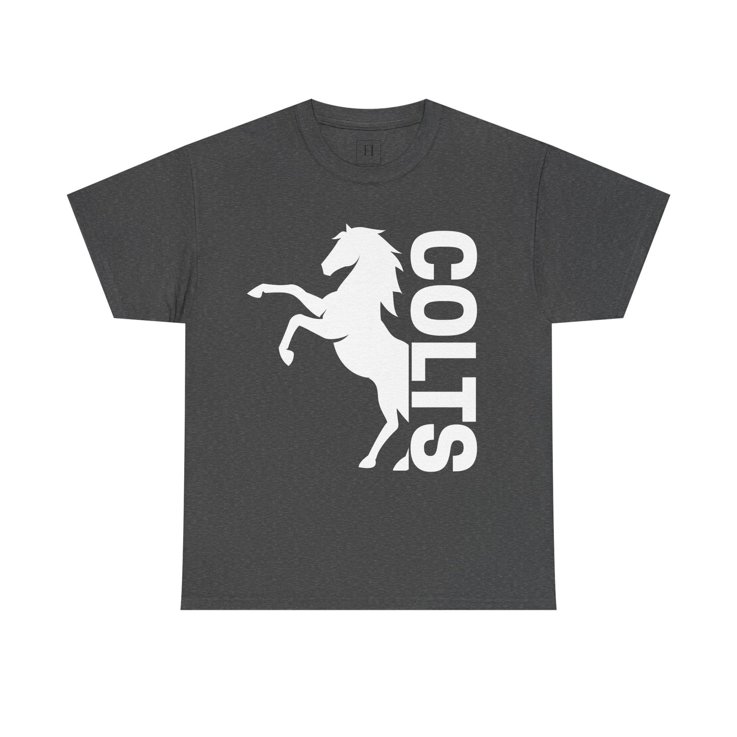 COLTS, Horse in White - Unisex Tee