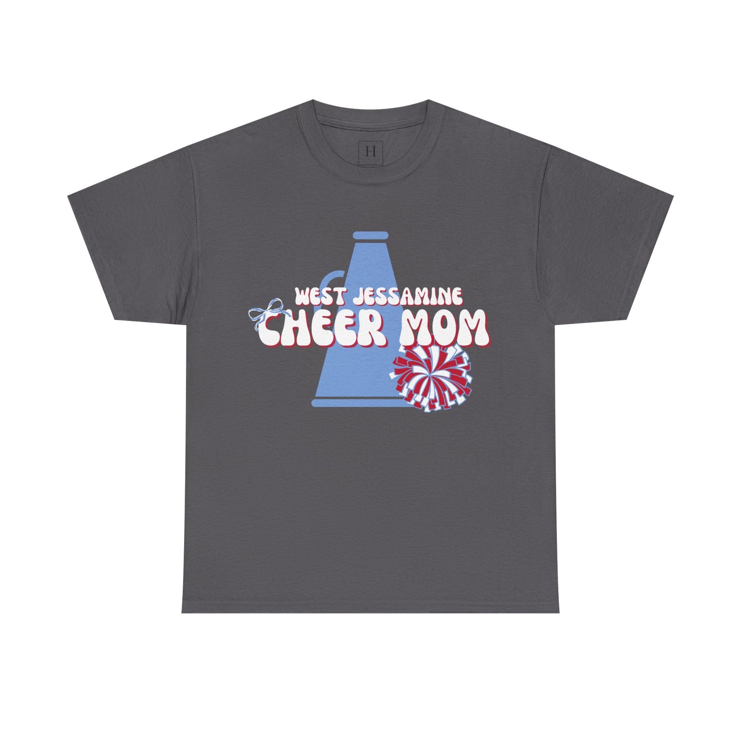 West Jessamine Cheer Mom Megaphone & Pom - Unisex Shirt