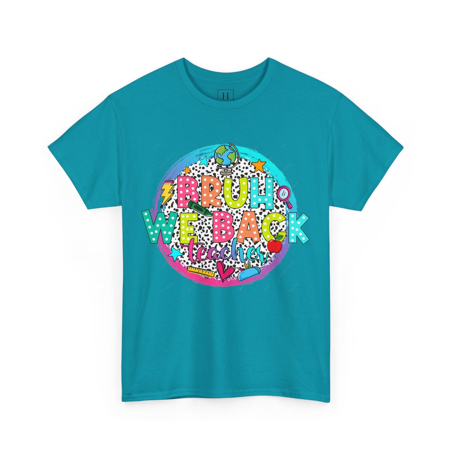 Bruh We Back Teacher T-Shirt
