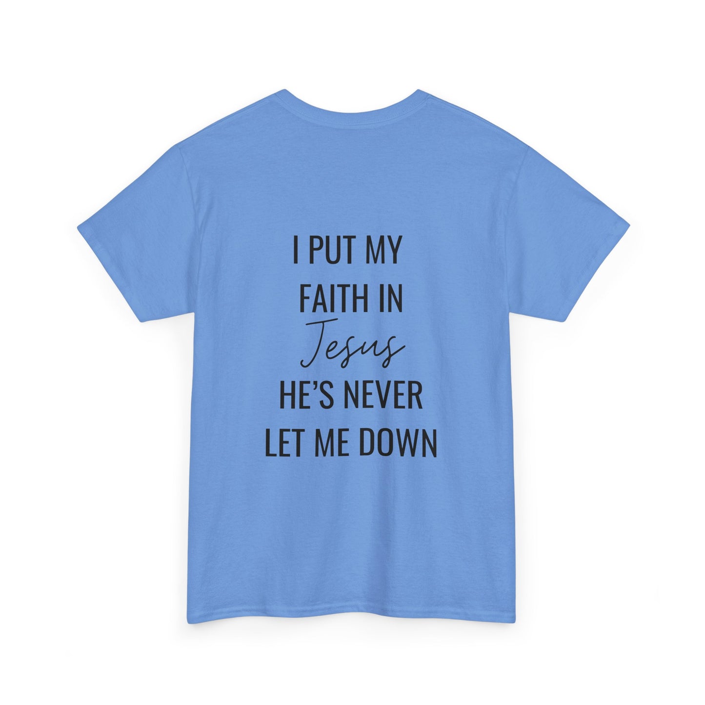 faith in jesus christian shirt