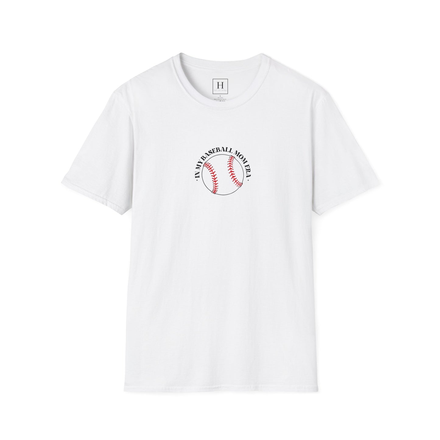 In my baseball mom era front and back Jersey Short Sleeve Tee