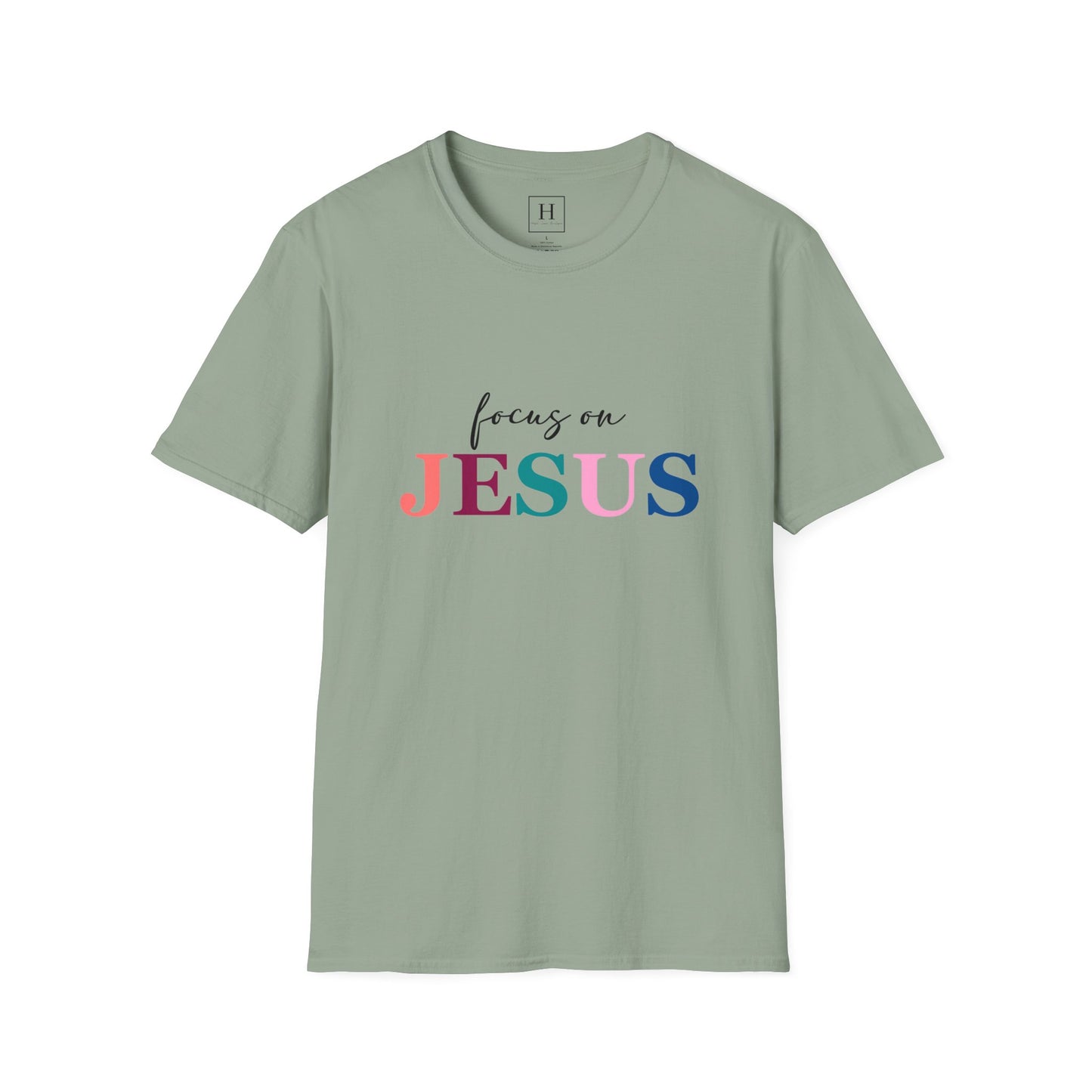 focus on jesus christian shirt