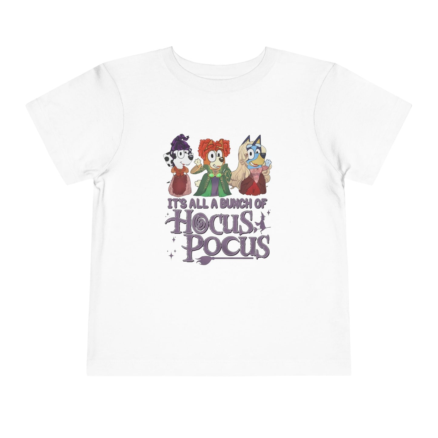 Toddler Bluey Hocus Pocus Halloween T-shirt