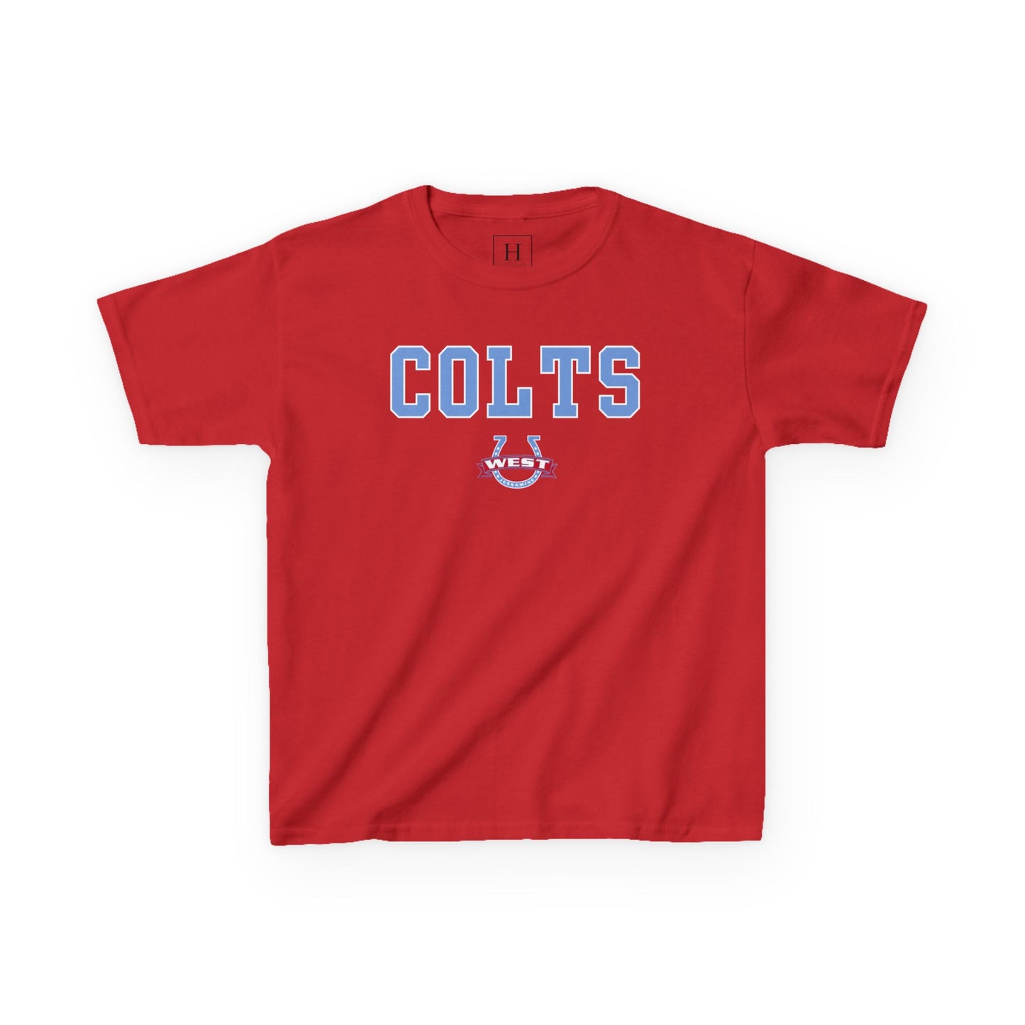YOUTH --- COLTS - West Horseshoe Logo - Unisex Shirt